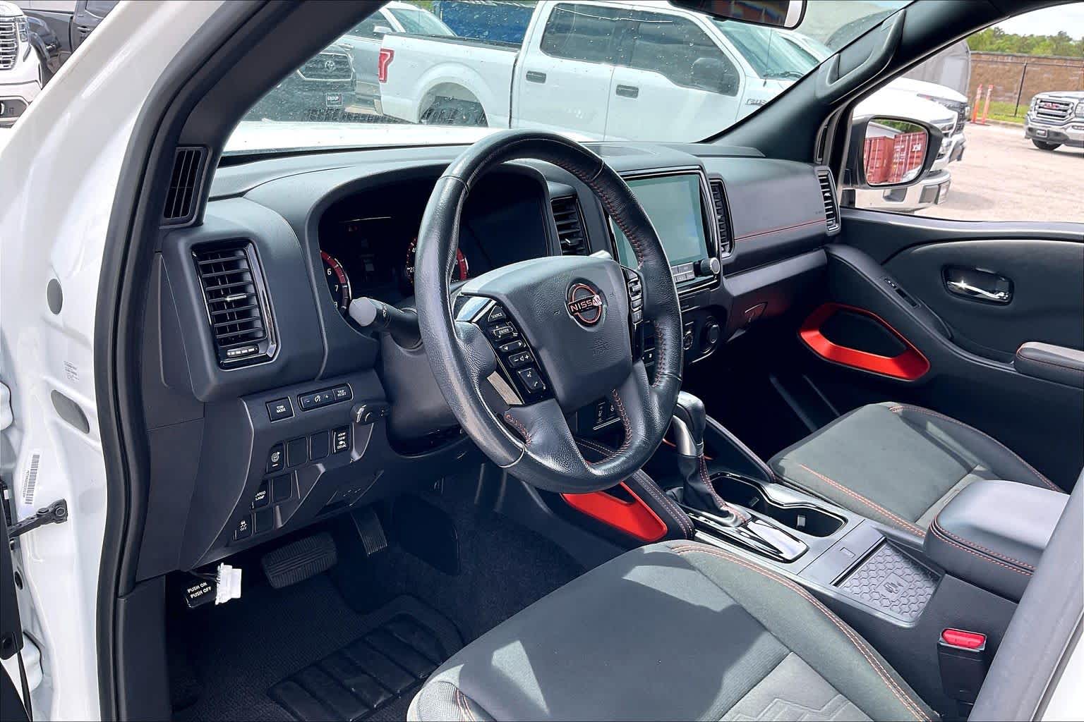 2022 Nissan Frontier PRO-X Glacier White at Friendly Ford Crosby