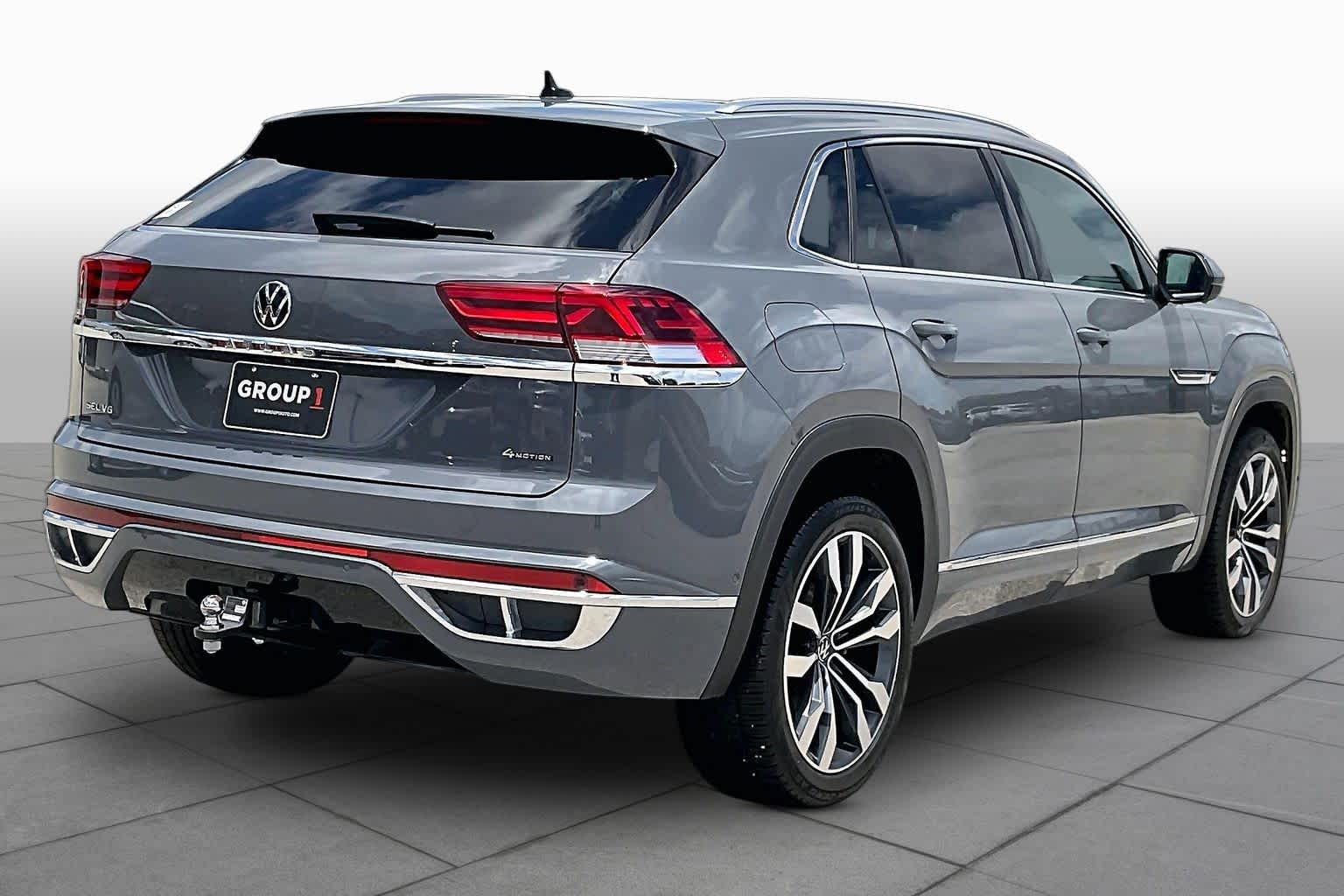 2023 Volkswagen Atlas Cross Sport 3.6L V6 SEL Premium R-Line Pure Gray at AutoNation USA Houston