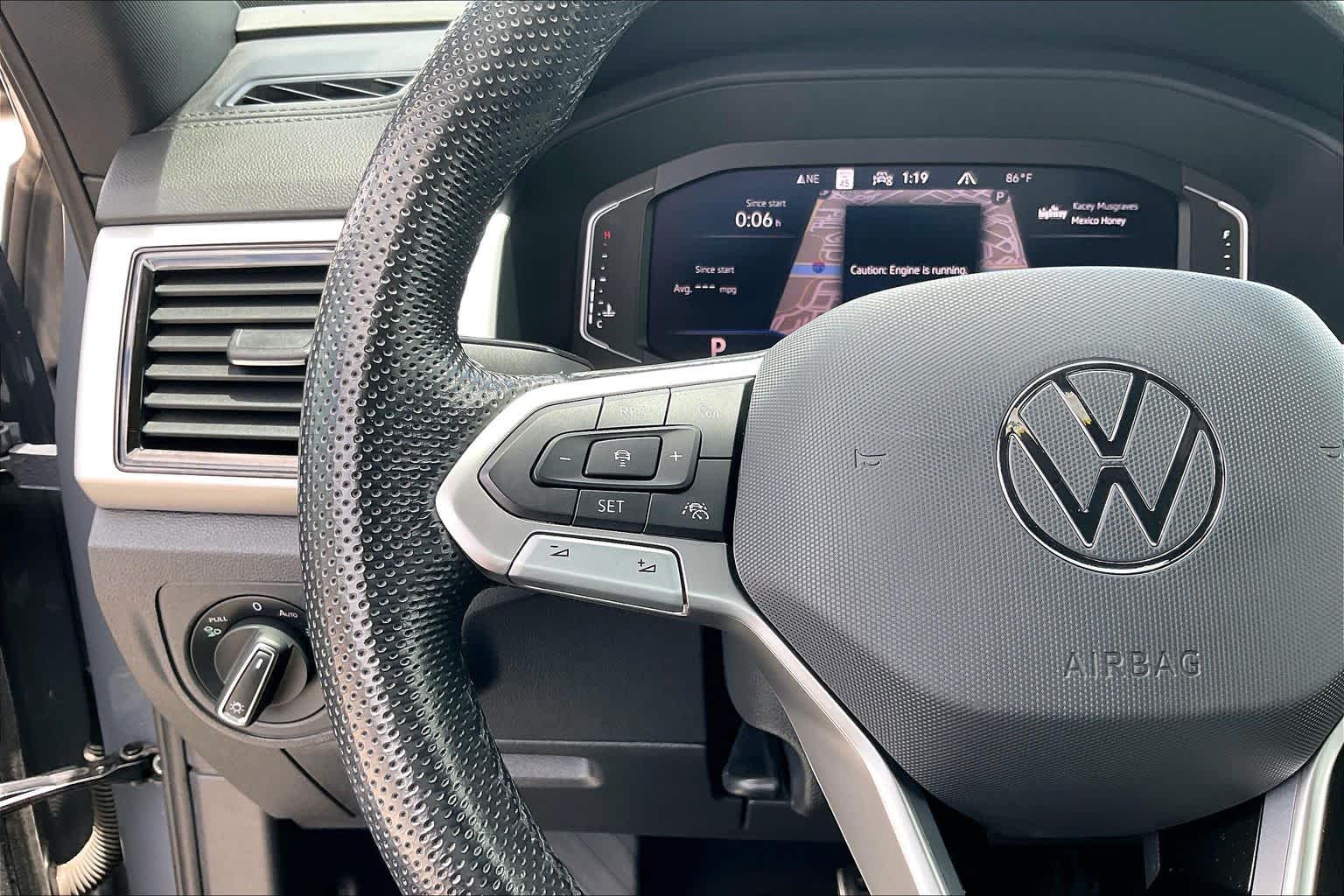 2023 Volkswagen Atlas Cross Sport 3.6L V6 SEL Premium R-Line Pure Gray at AutoNation USA Houston