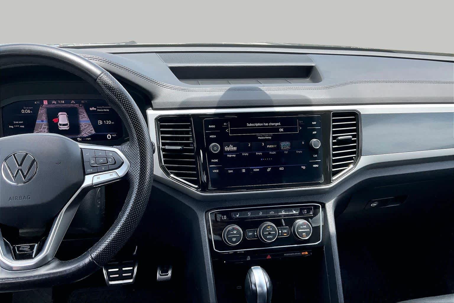 2023 Volkswagen Atlas Cross Sport 3.6L V6 SEL Premium R-Line Pure Gray at AutoNation USA Houston