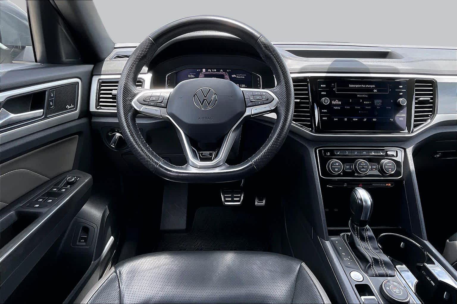 2023 Volkswagen Atlas Cross Sport 3.6L V6 SEL Premium R-Line Pure Gray at AutoNation USA Houston