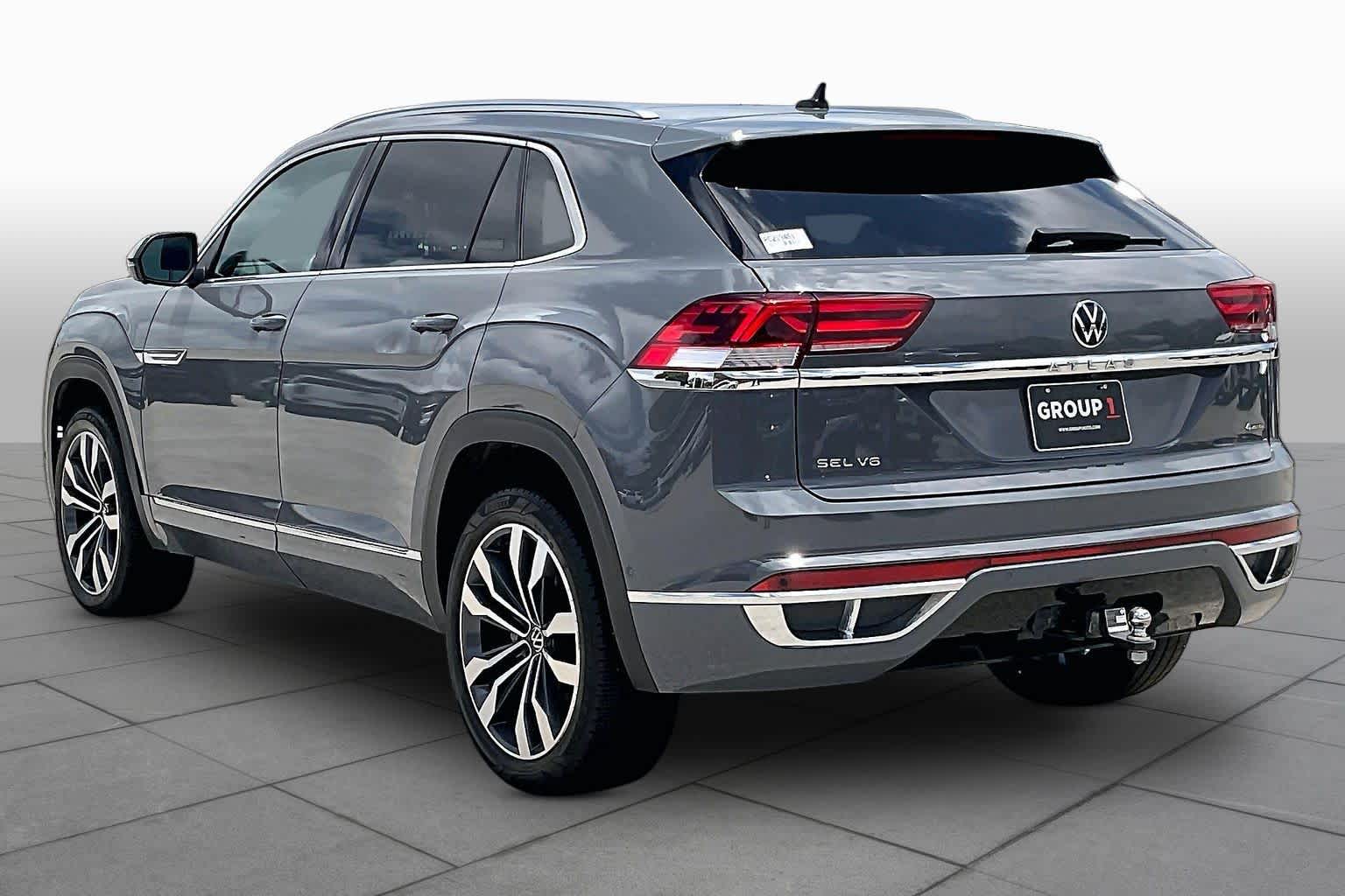 2023 Volkswagen Atlas Cross Sport 3.6L V6 SEL Premium R-Line Pure Gray at AutoNation USA Houston