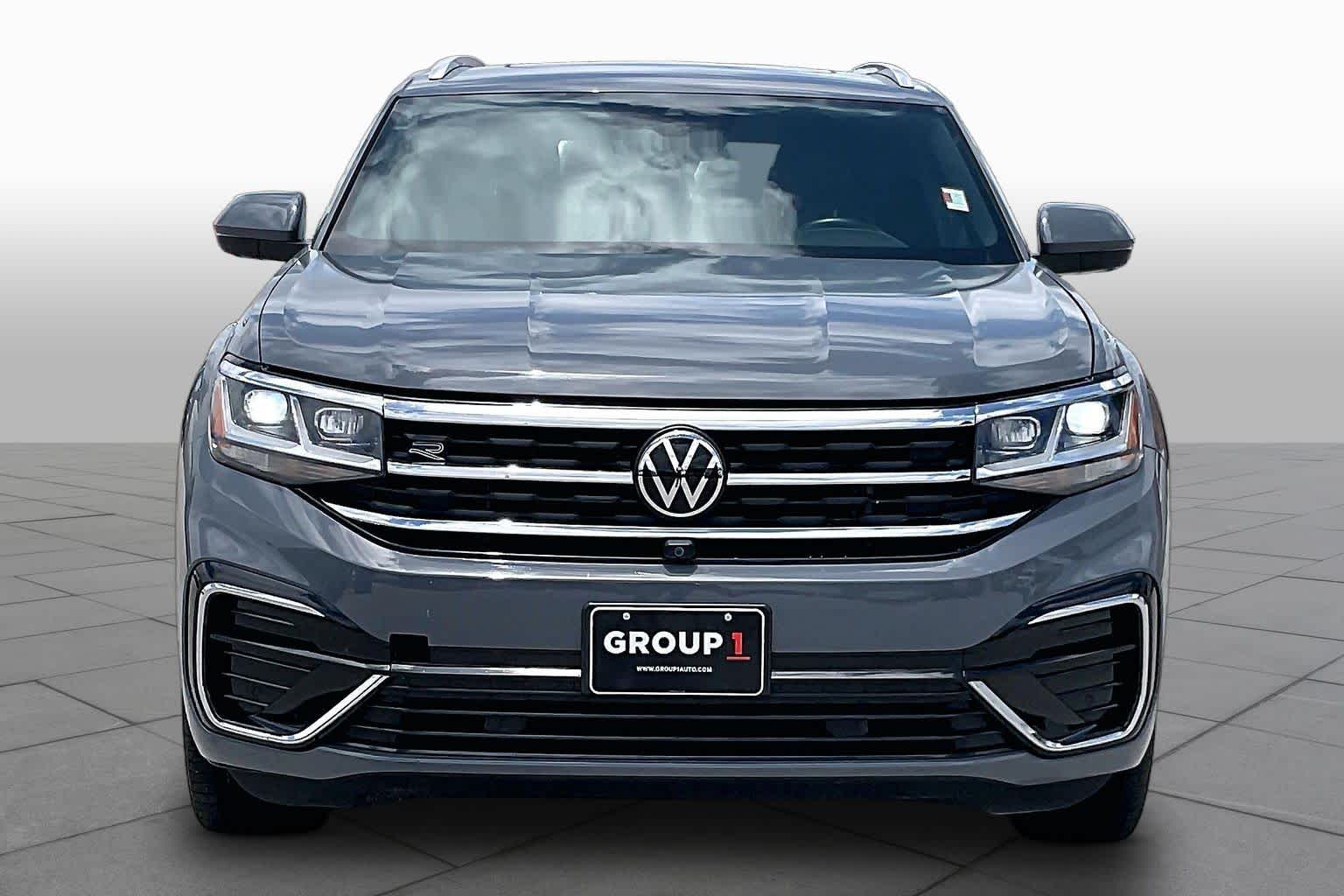 2023 Volkswagen Atlas Cross Sport 3.6L V6 SEL Premium R-Line Pure Gray at AutoNation USA Houston
