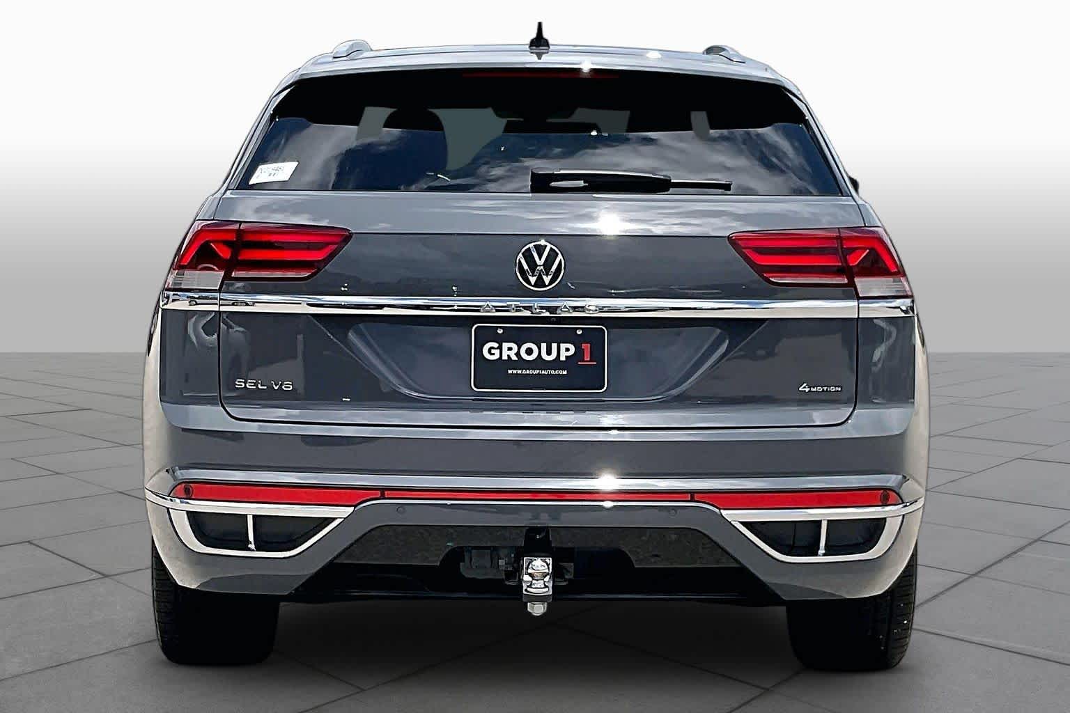 2023 Volkswagen Atlas Cross Sport 3.6L V6 SEL Premium R-Line Pure Gray at AutoNation USA Houston
