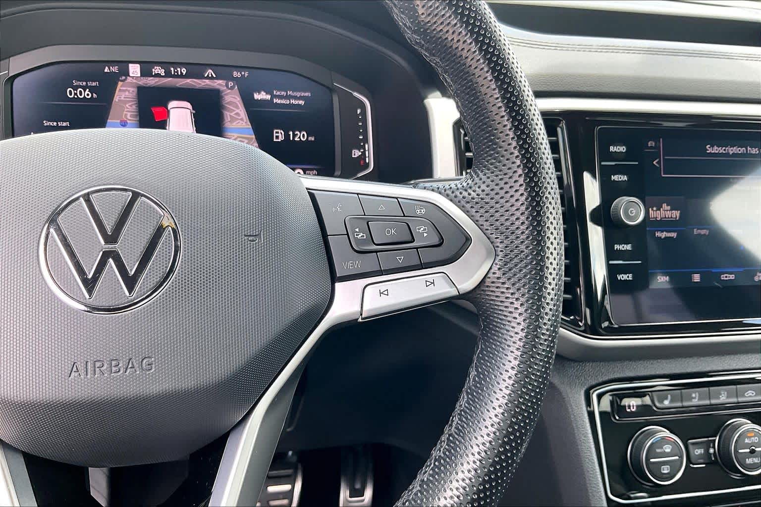 2023 Volkswagen Atlas Cross Sport 3.6L V6 SEL Premium R-Line Pure Gray at AutoNation USA Houston