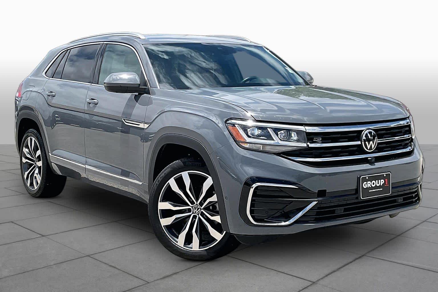 2023 Volkswagen Atlas Cross Sport 3.6L V6 SEL Premium R-Line Pure Gray at AutoNation USA Houston