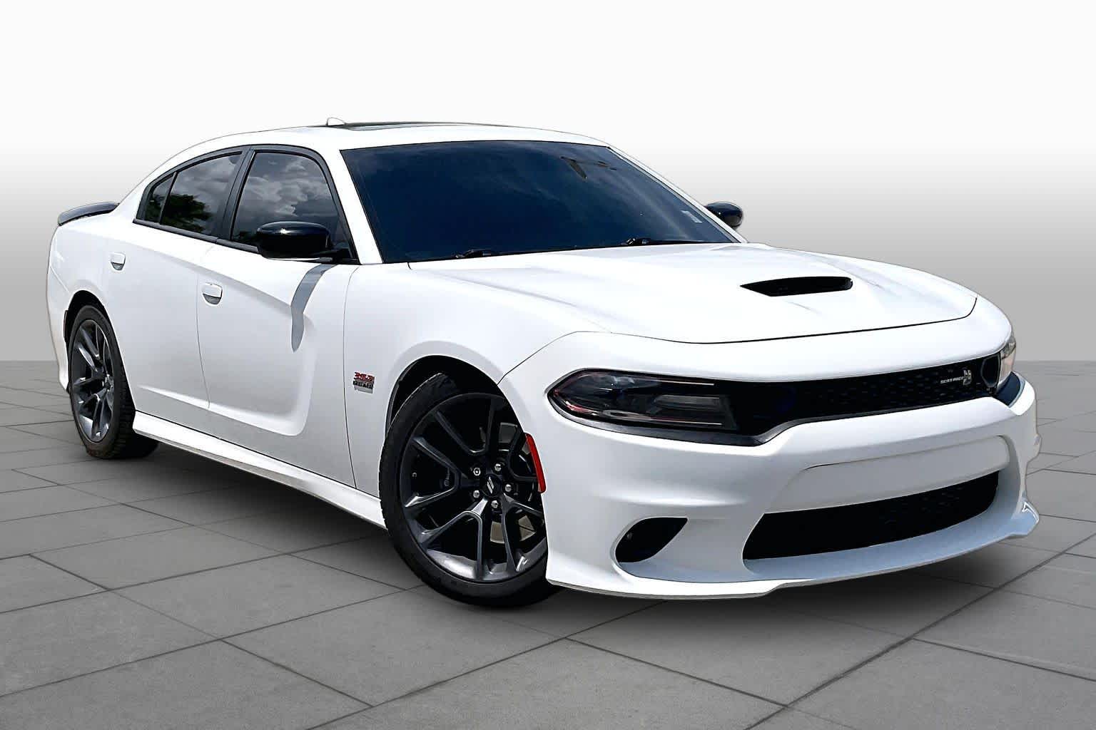 2023 Dodge Charger Scat Pack White Knuckle Clearcoat at Beck & Masten Kia