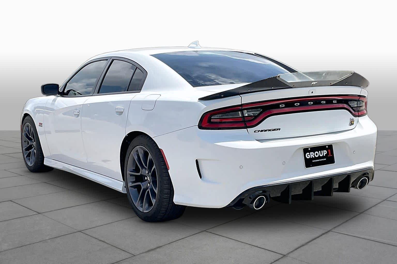 2023 Dodge Charger Scat Pack White Knuckle Clearcoat at Beck & Masten Kia