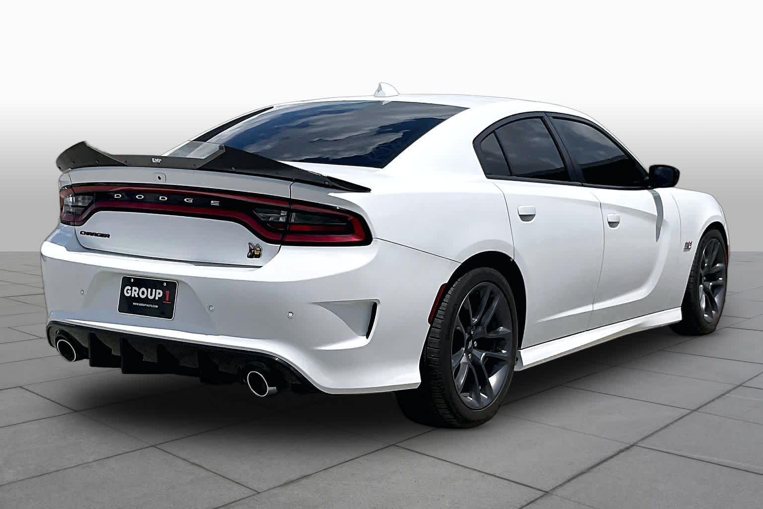 2023 Dodge Charger Scat Pack White Knuckle Clearcoat at Beck & Masten Kia