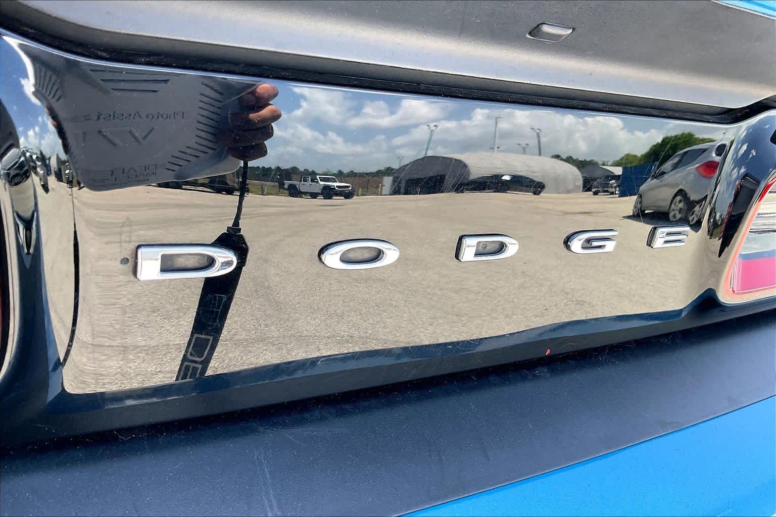 2023 Dodge Challenger R/T Scat Pack Widebody B5 Blue Pearlcoat at Friendly Ford Crosby