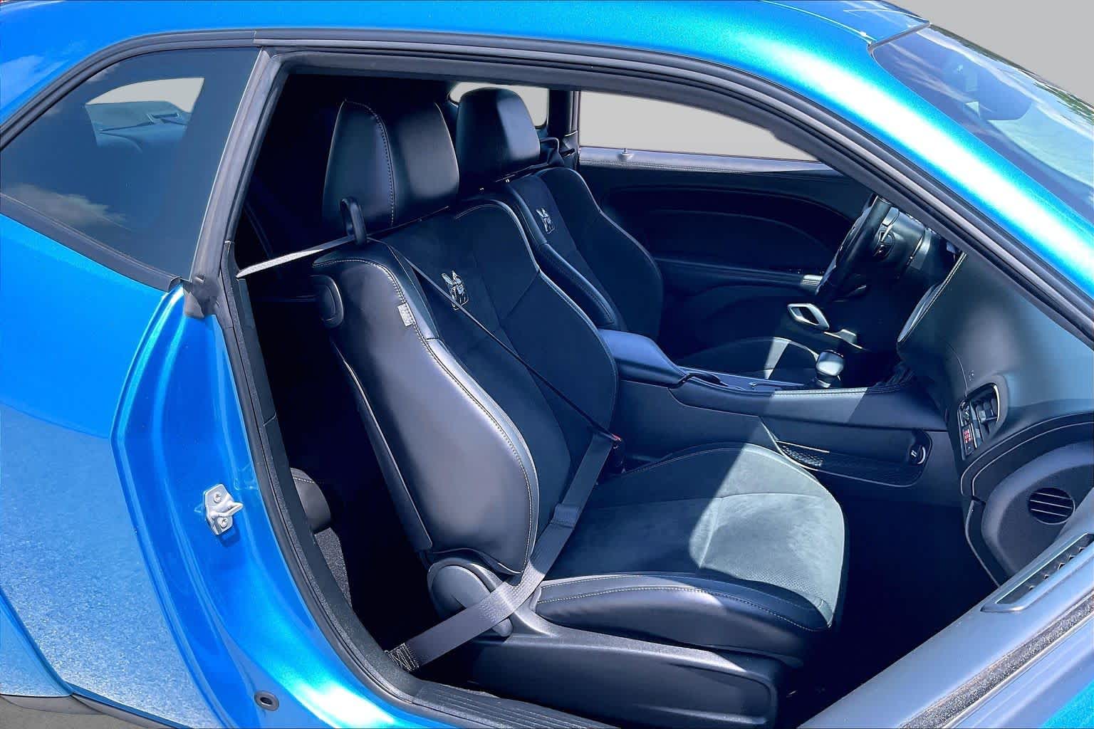 2023 Dodge Challenger R/T Scat Pack Widebody B5 Blue Pearlcoat at Friendly Ford Crosby