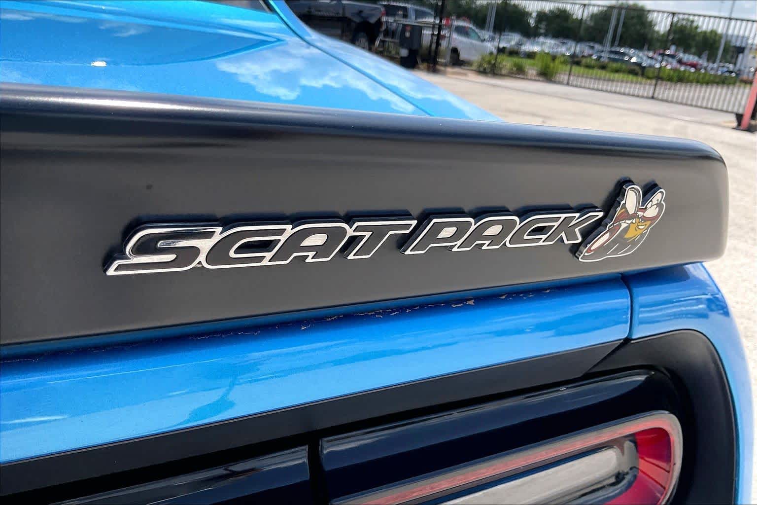 2023 Dodge Challenger R/T Scat Pack Widebody B5 Blue Pearlcoat at Friendly Ford Crosby