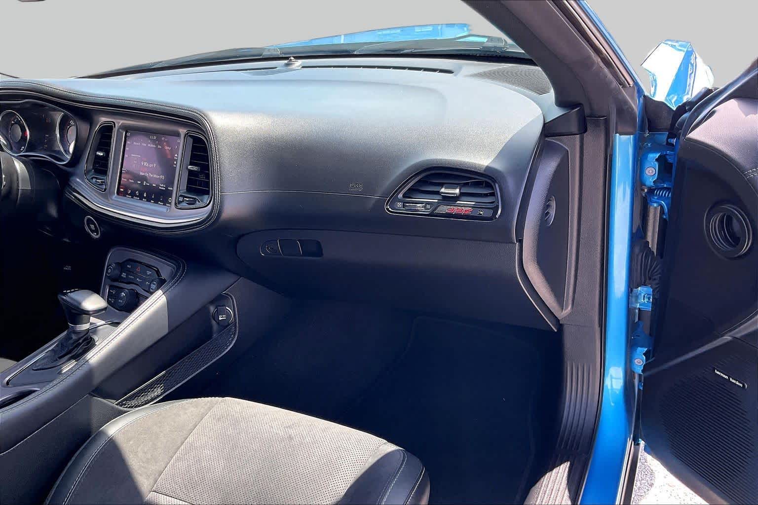 2023 Dodge Challenger R/T Scat Pack Widebody B5 Blue Pearlcoat at Friendly Ford Crosby
