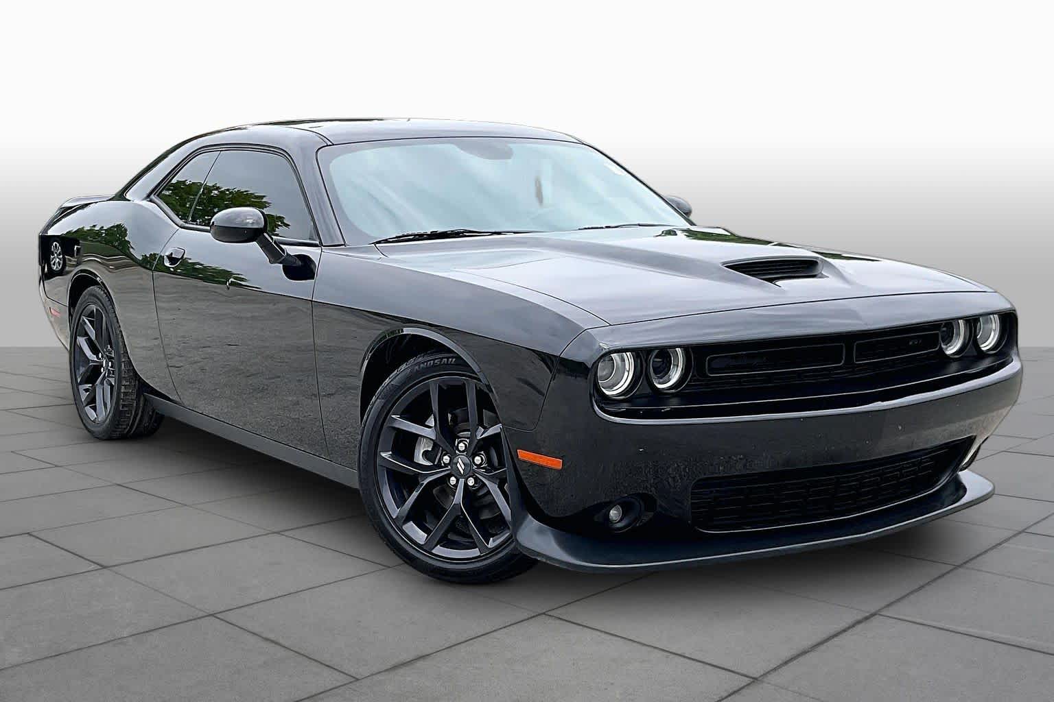 2021 Dodge Challenger GT Pitch Black Clearcoat at Group 1 GMC Buick South