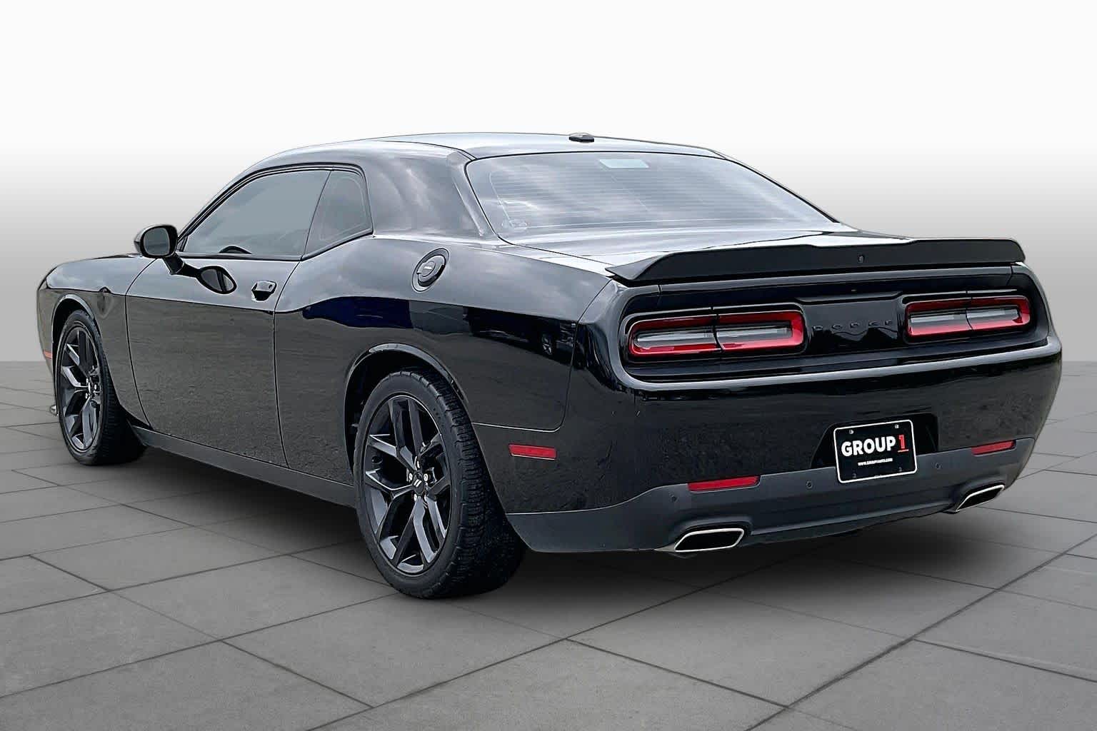 2021 Dodge Challenger GT Pitch Black Clearcoat at Group 1 GMC Buick South