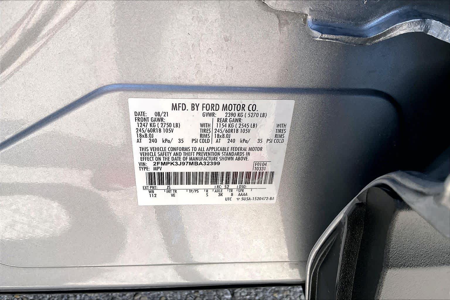 2021 Ford Edge photo 34 of 34