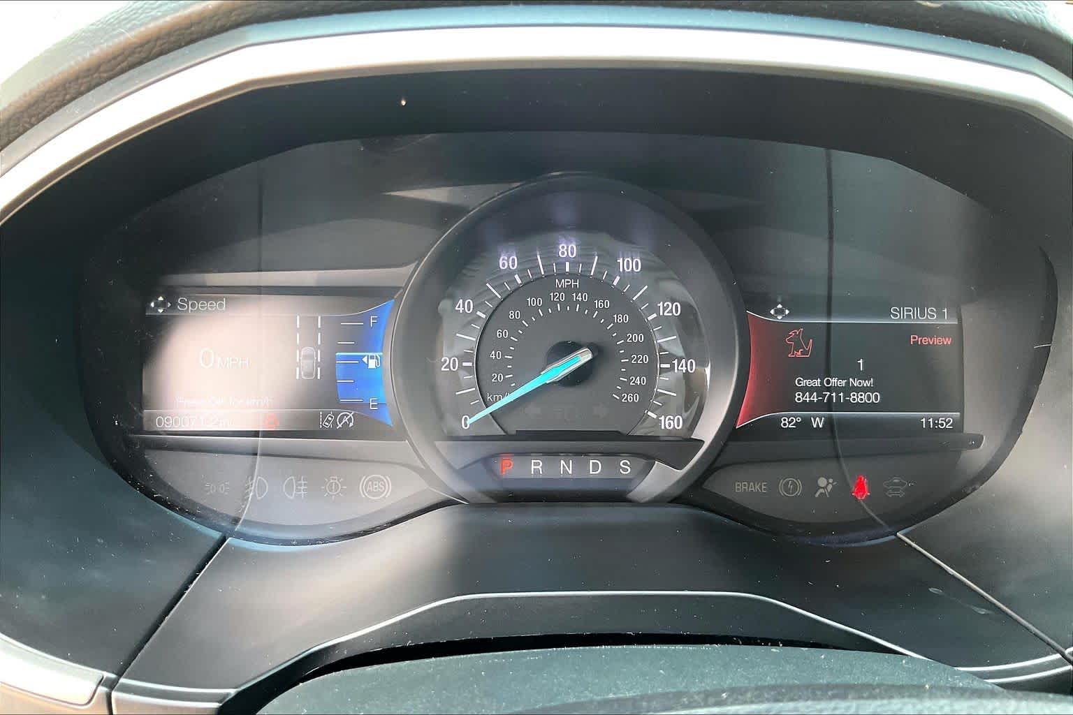 2020 Ford Edge SEL Rapid Red Metallic Tinted Clearcoat at Tomball Ford