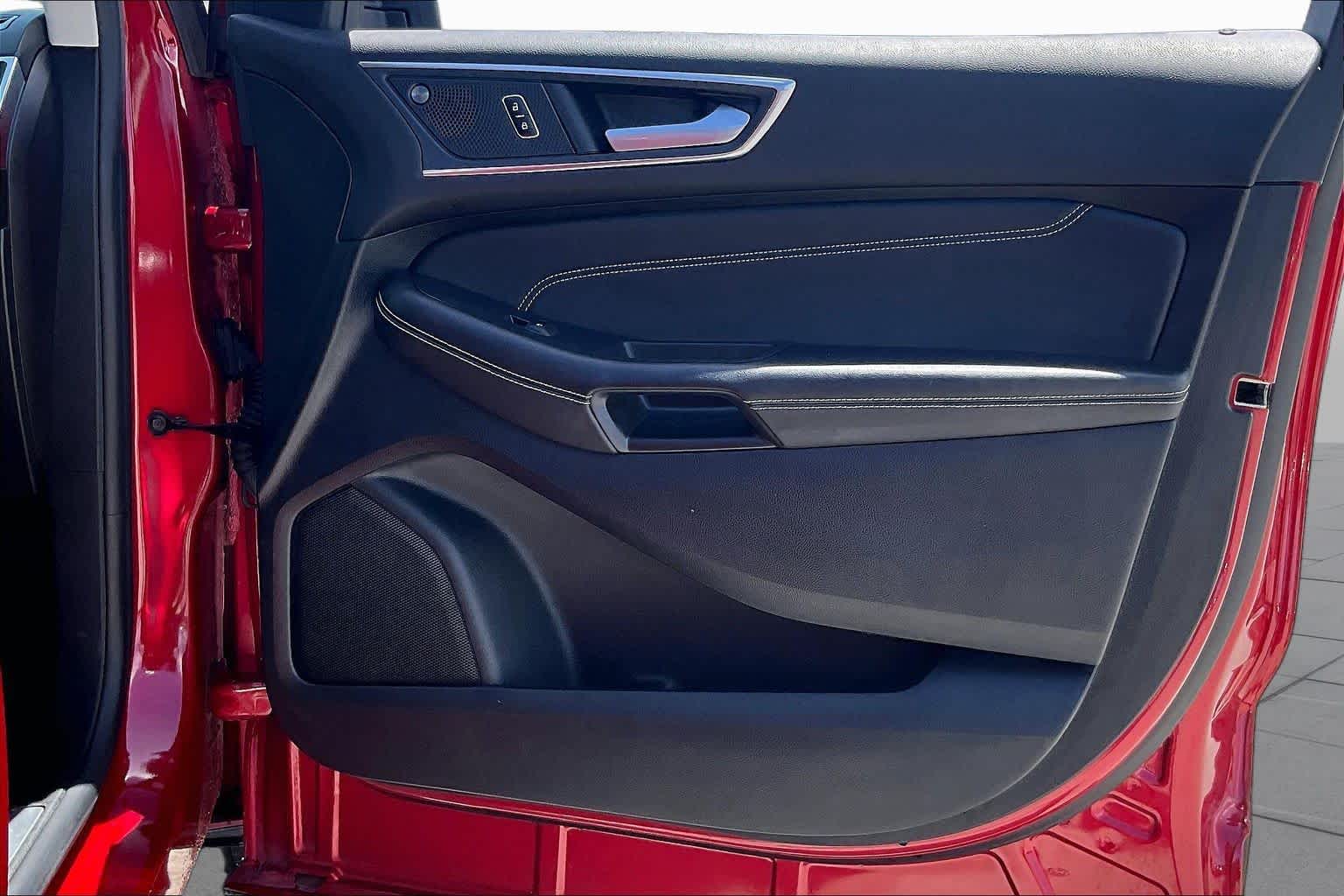 2023 Ford Edge Titanium Rapid Red Metallic Tinted Clearcoat at Turner Chevrolet