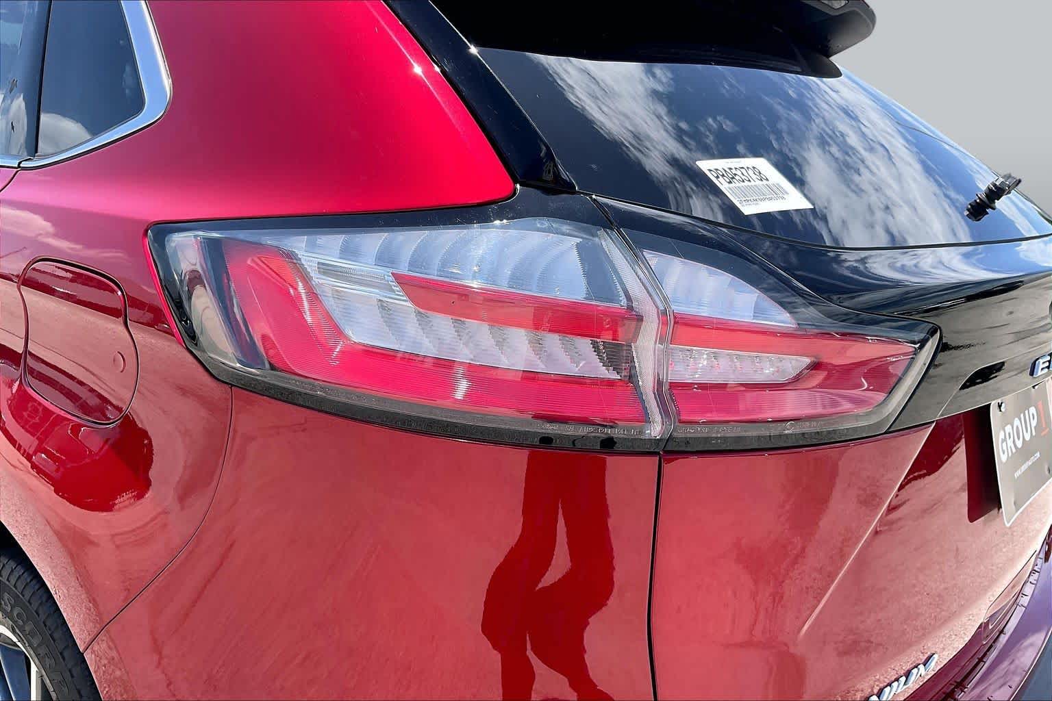 2023 Ford Edge Titanium Rapid Red Metallic Tinted Clearcoat at Turner Chevrolet