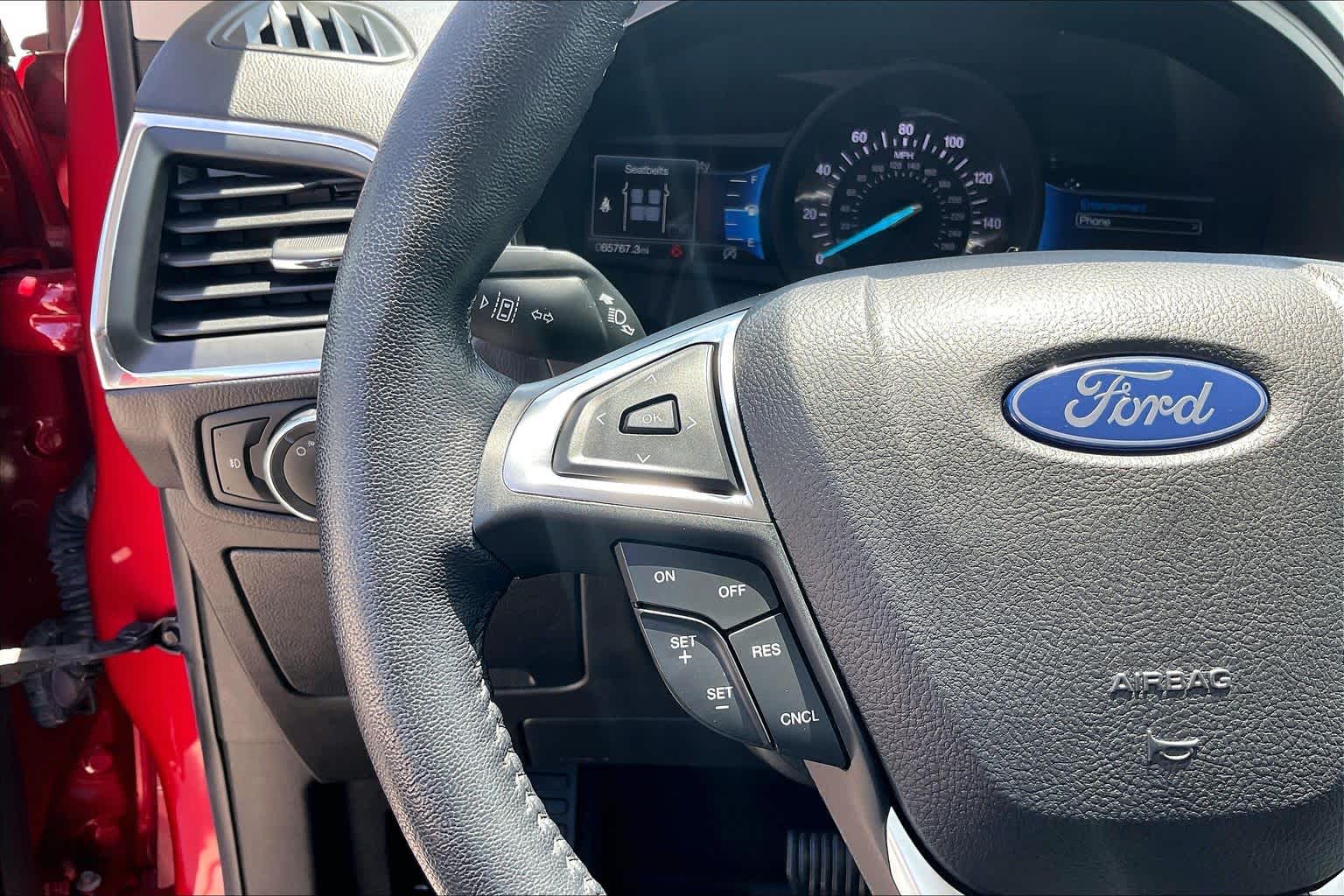 2023 Ford Edge Titanium Rapid Red Metallic Tinted Clearcoat at Turner Chevrolet