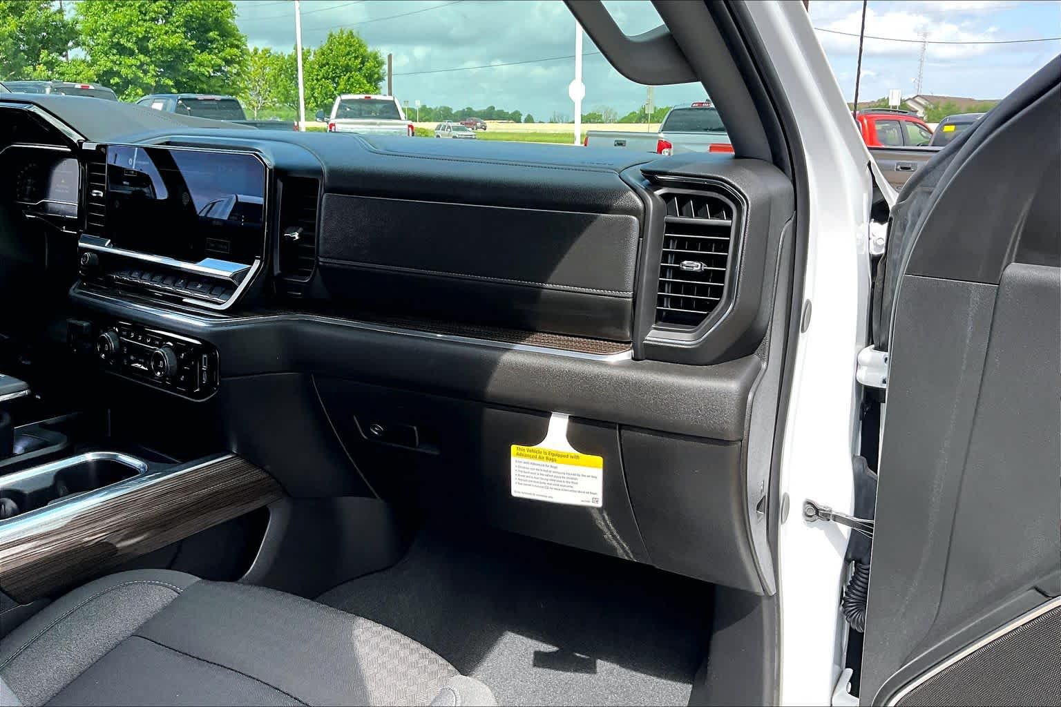 2025 Chevrolet Silverado 1500 RST Summit White at Tomball Ford