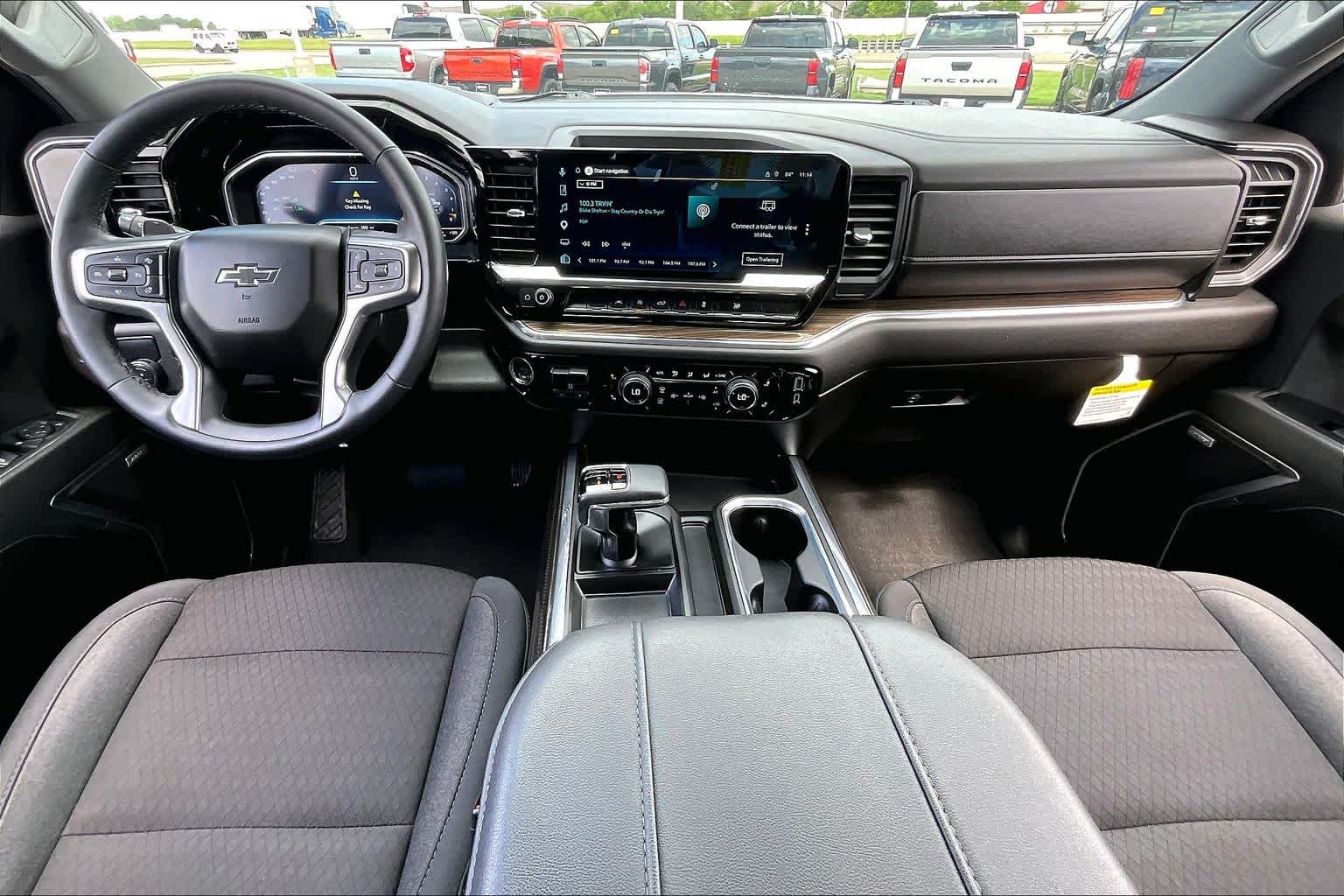 2025 Chevrolet Silverado 1500 RST Summit White at Tomball Ford