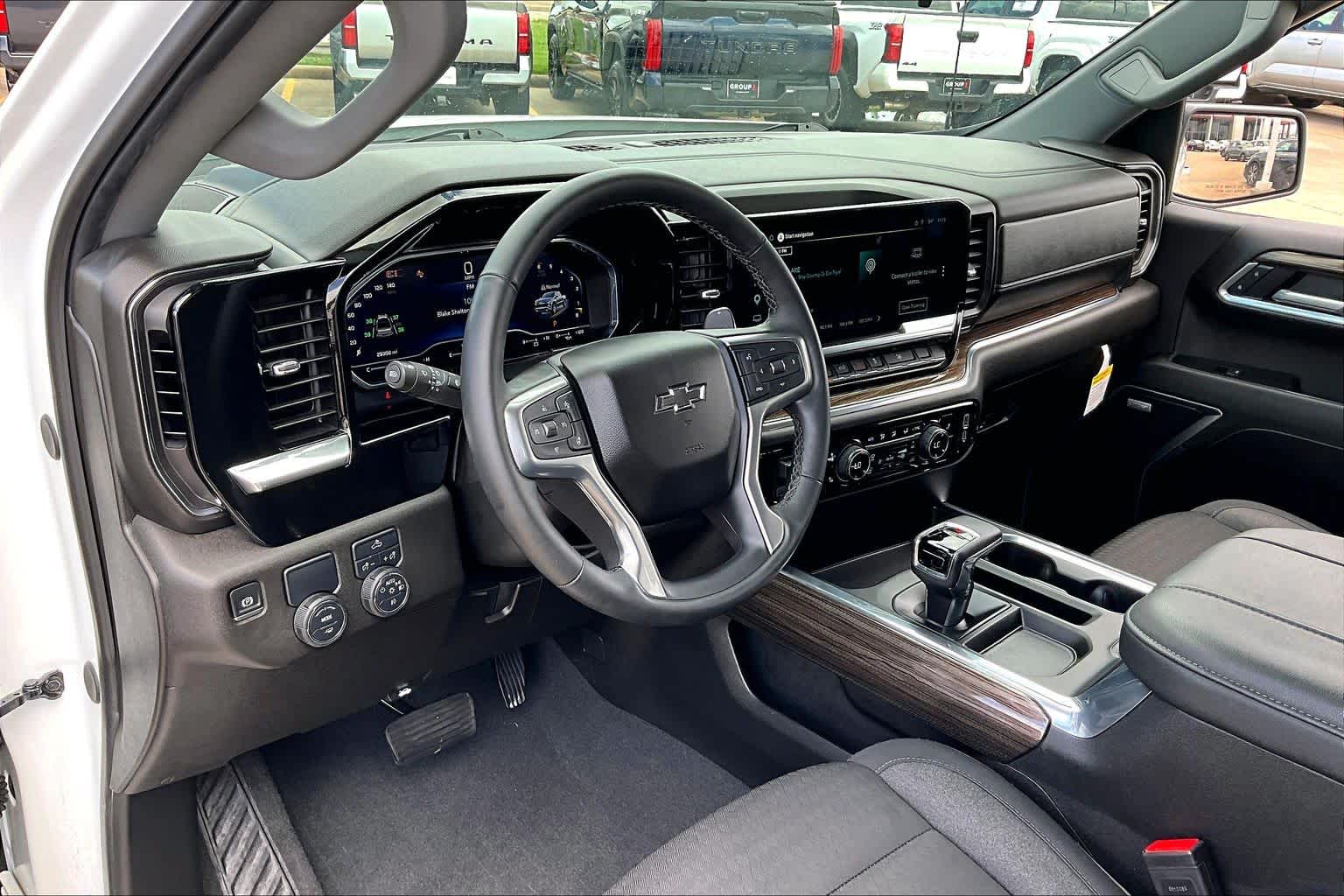 2025 Chevrolet Silverado 1500 RST Summit White at Tomball Ford