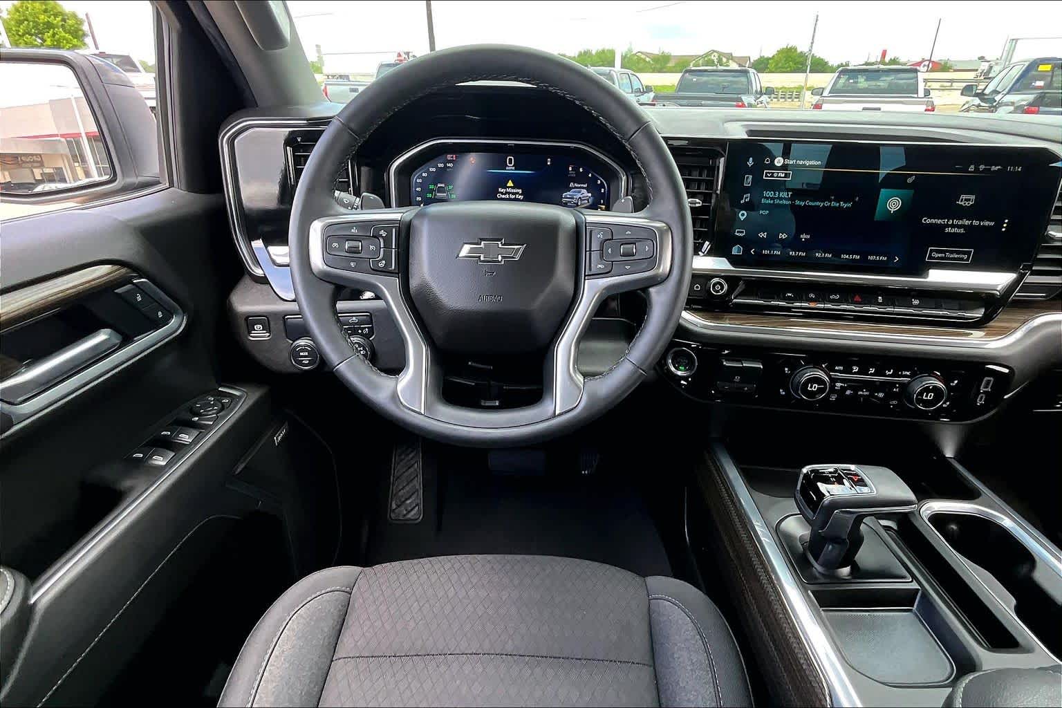 2025 Chevrolet Silverado 1500 RST Summit White at Tomball Ford