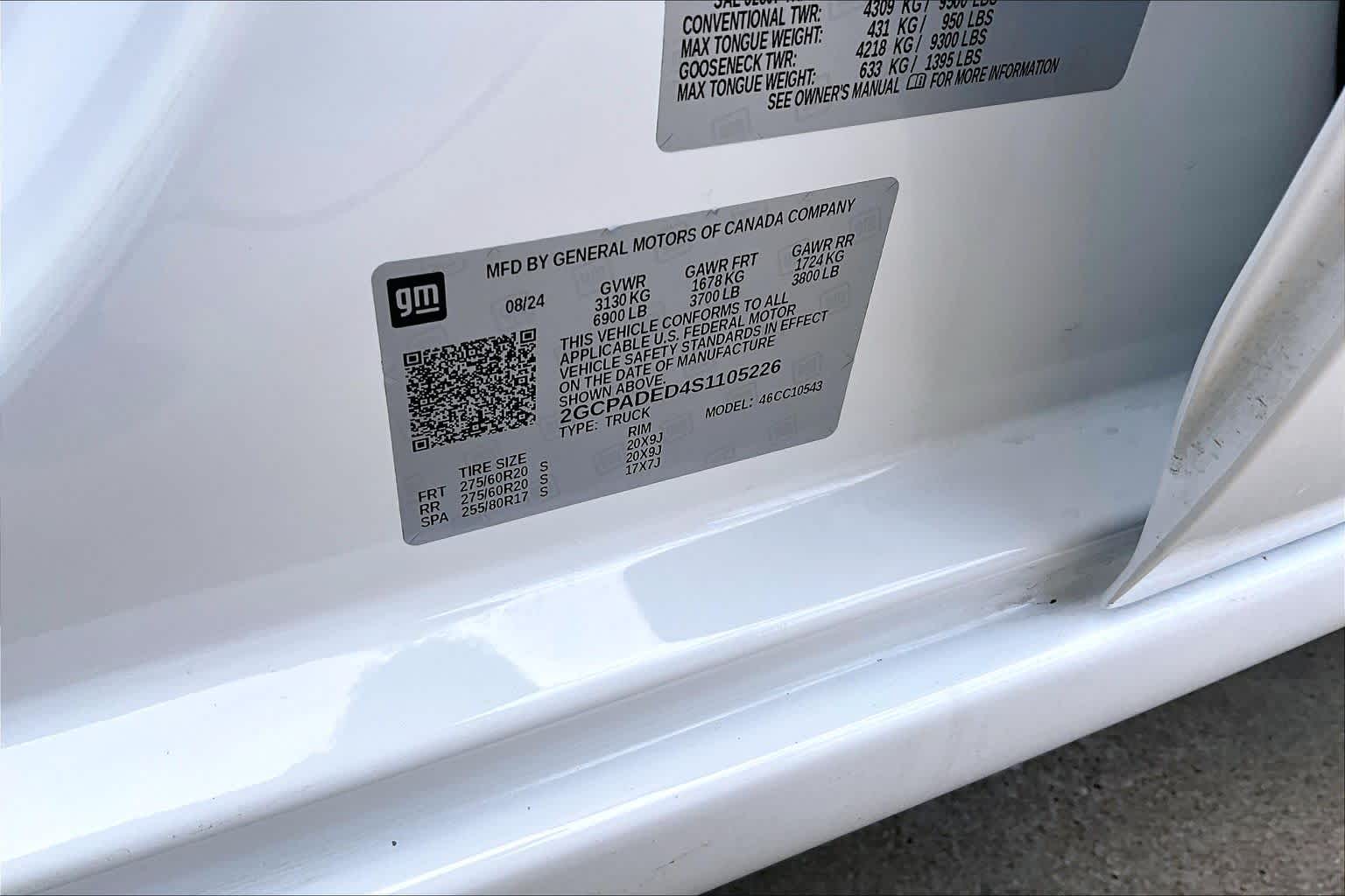 2025 Chevrolet Silverado 1500 RST Summit White at Tomball Ford