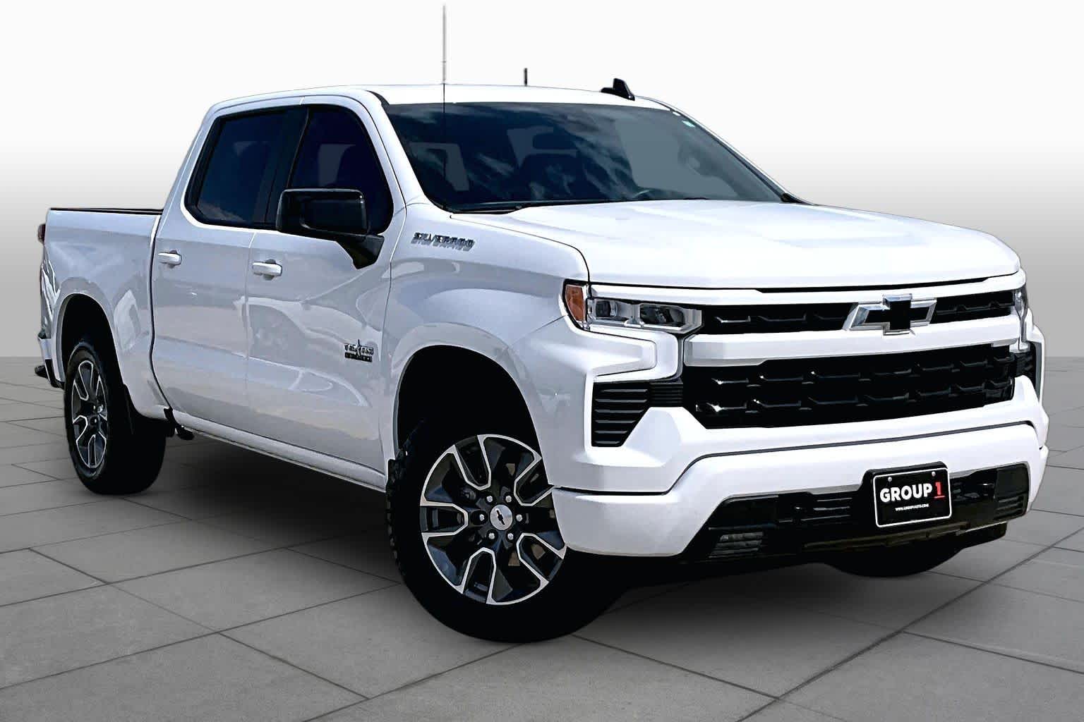2025 Chevrolet Silverado 1500 RST Summit White at Tomball Ford