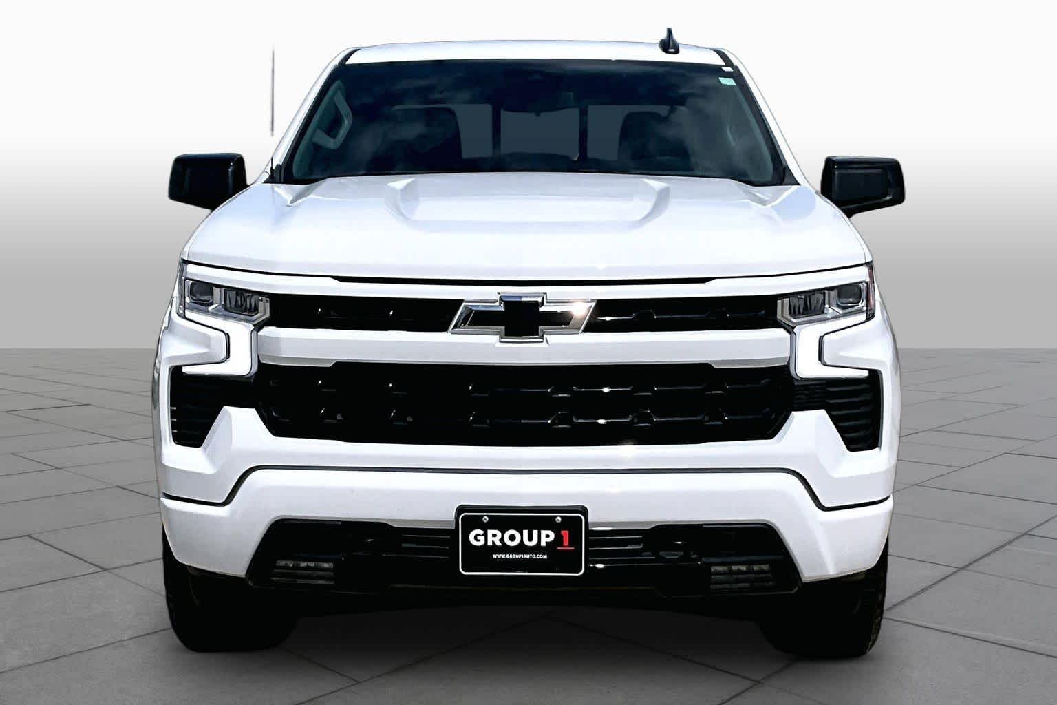 2025 Chevrolet Silverado 1500 RST Summit White at Group 1 GMC Buick South