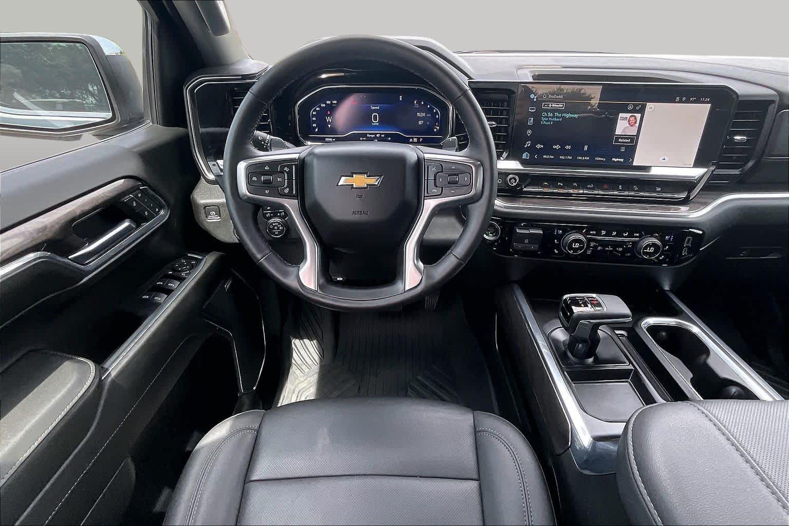 2024 Chevrolet Silverado 1500 LTZ Sterling Gray Metallic at Tomball Chrysler Dodge Jeep Ram