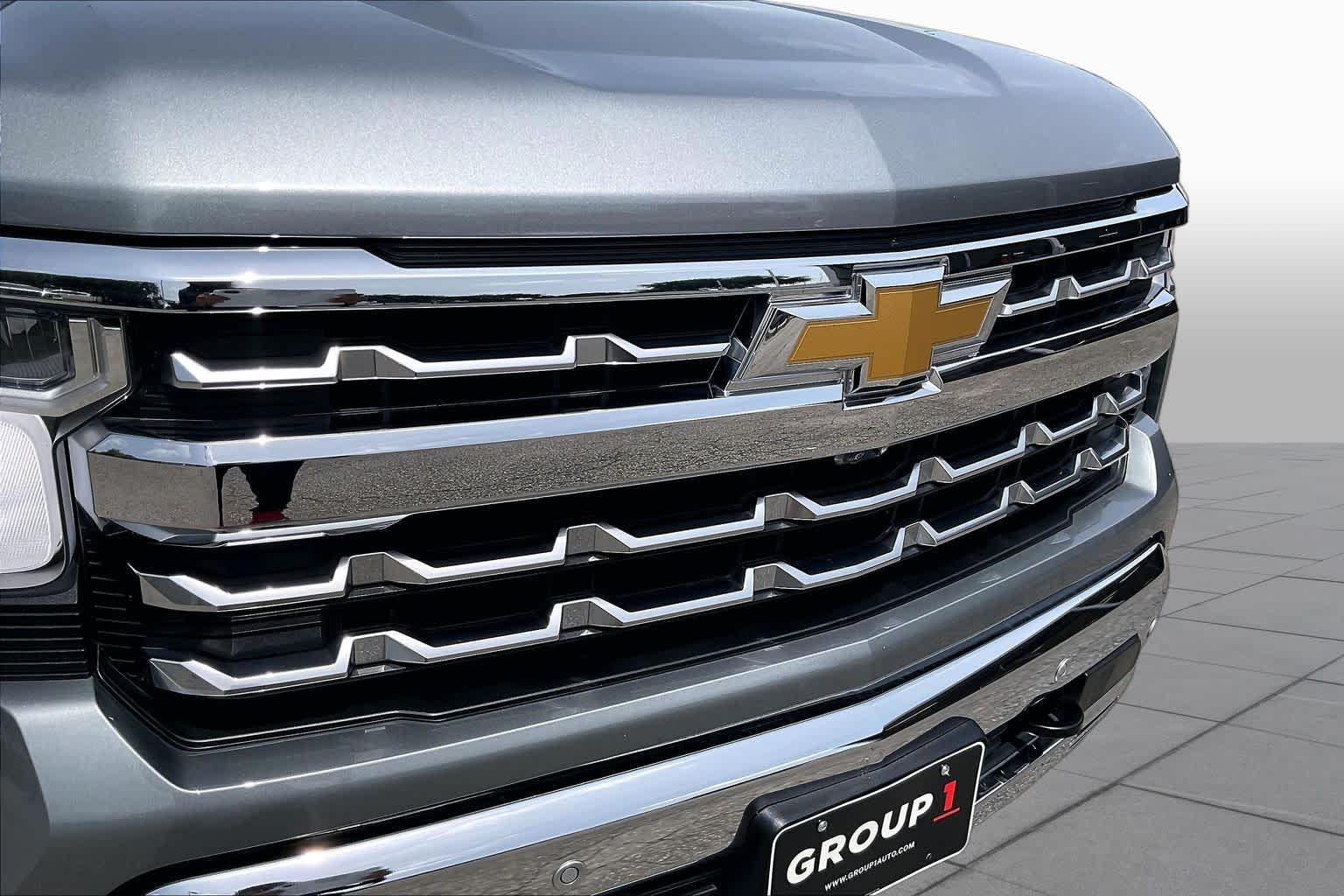 2024 Chevrolet Silverado 1500 LTZ Sterling Gray Metallic at Tomball Chrysler Dodge Jeep Ram