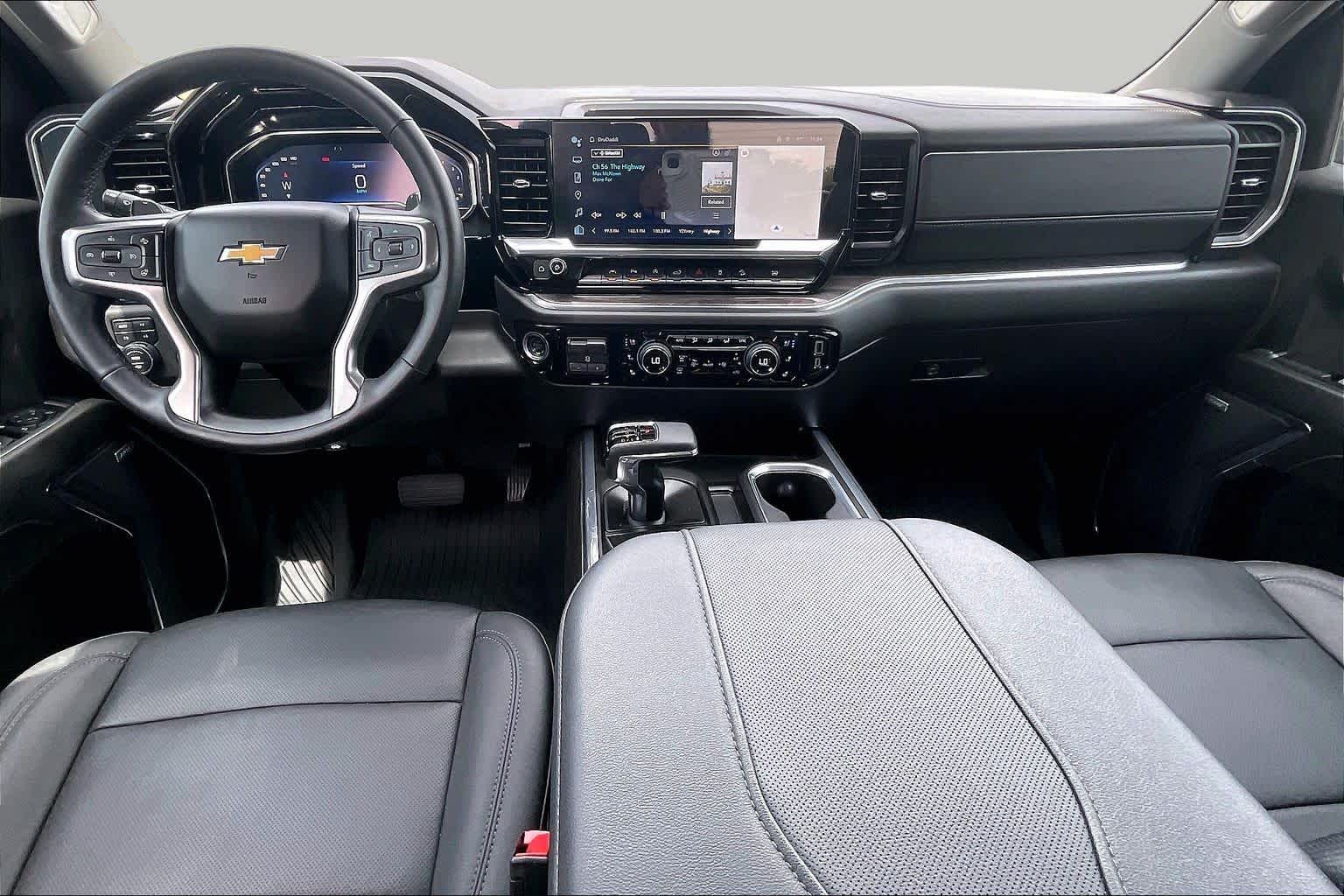 2024 Chevrolet Silverado 1500 LTZ Sterling Gray Metallic at Tomball Chrysler Dodge Jeep Ram