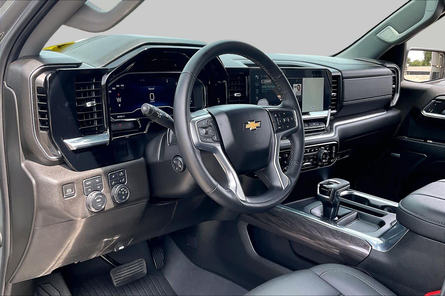 2024 Chevrolet Silverado 1500 LTZ Sterling Gray Metallic at Tomball Chrysler Dodge Jeep Ram