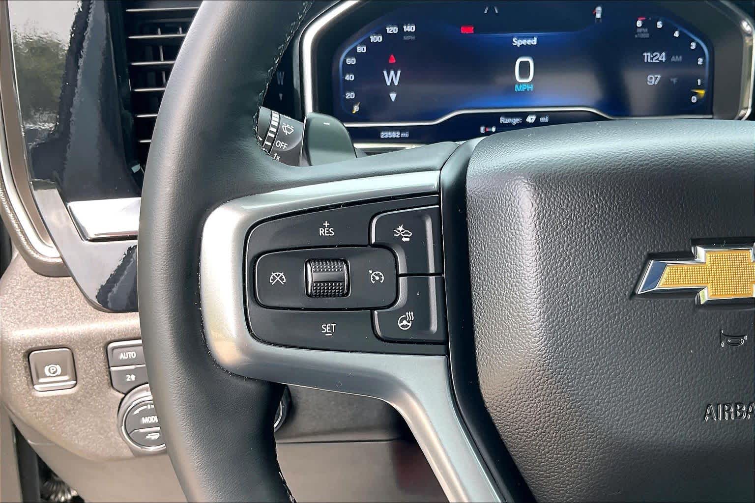 2024 Chevrolet Silverado 1500 LTZ Sterling Gray Metallic at Tomball Chrysler Dodge Jeep Ram