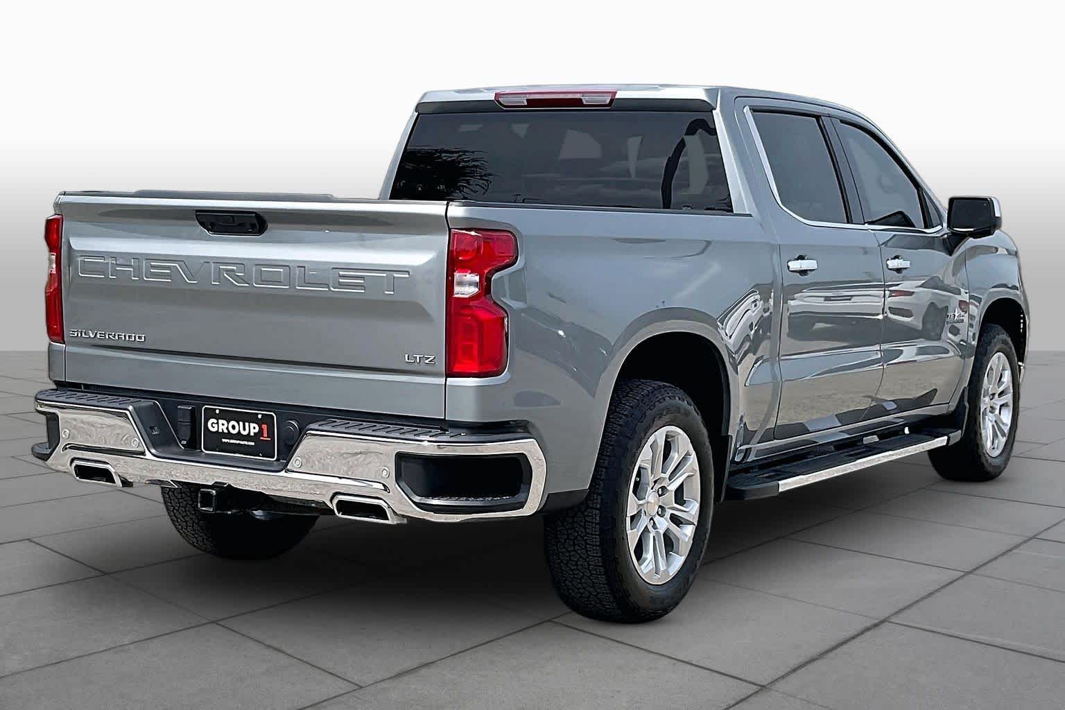 2024 Chevrolet Silverado 1500 LTZ Sterling Gray Metallic at Tomball Chrysler Dodge Jeep Ram