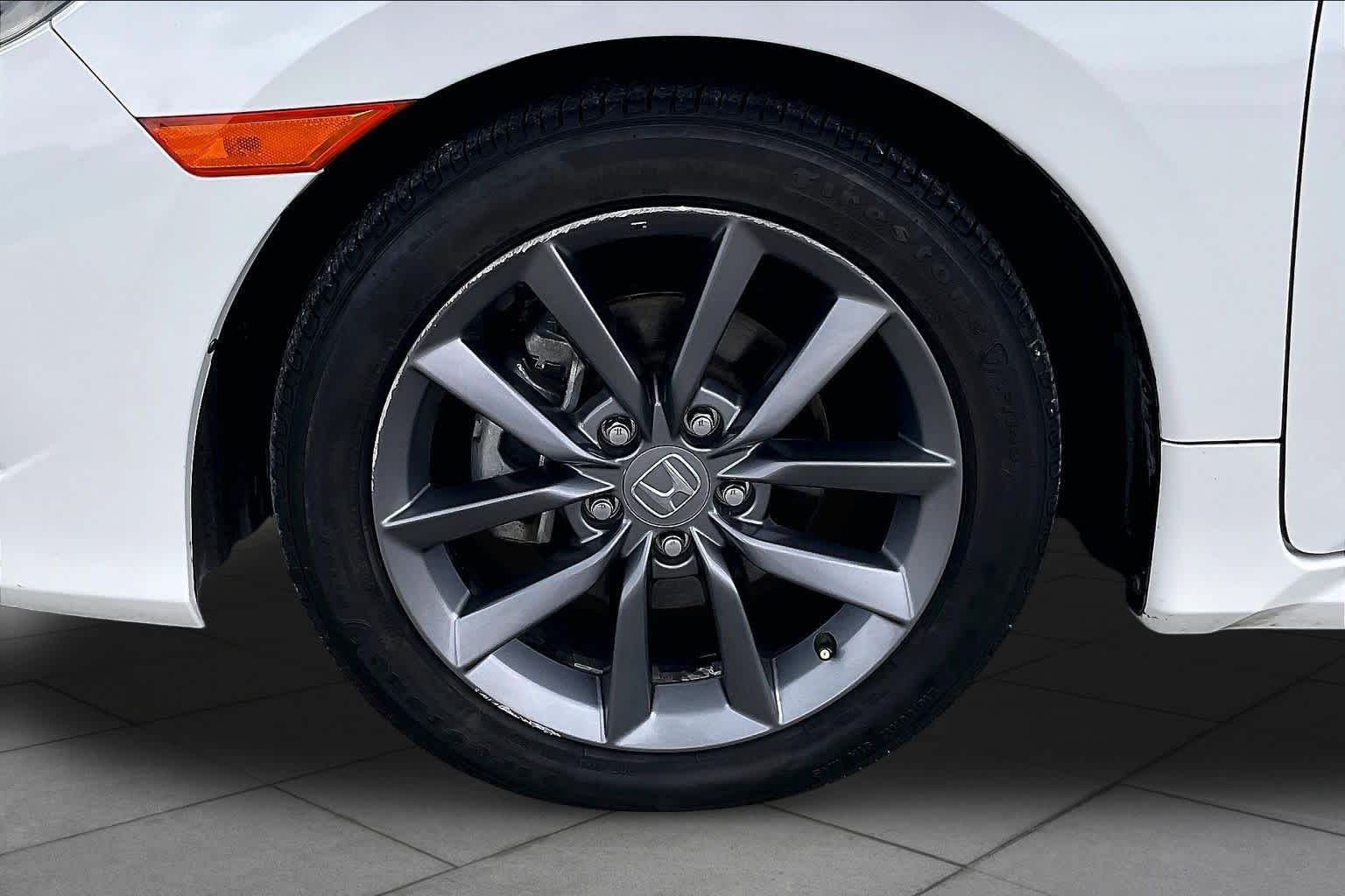 2021 Honda Civic Sedan EX-L Platinum White Pearl at Westside Kia