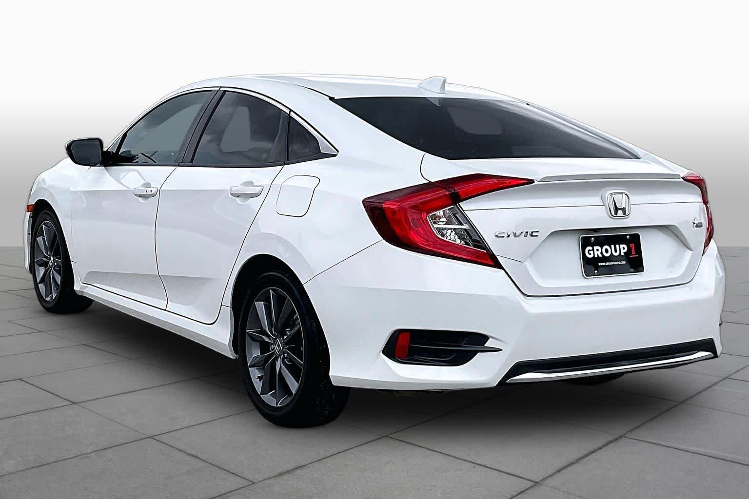 2021 Honda Civic Sedan EX-L Platinum White Pearl at Westside Kia