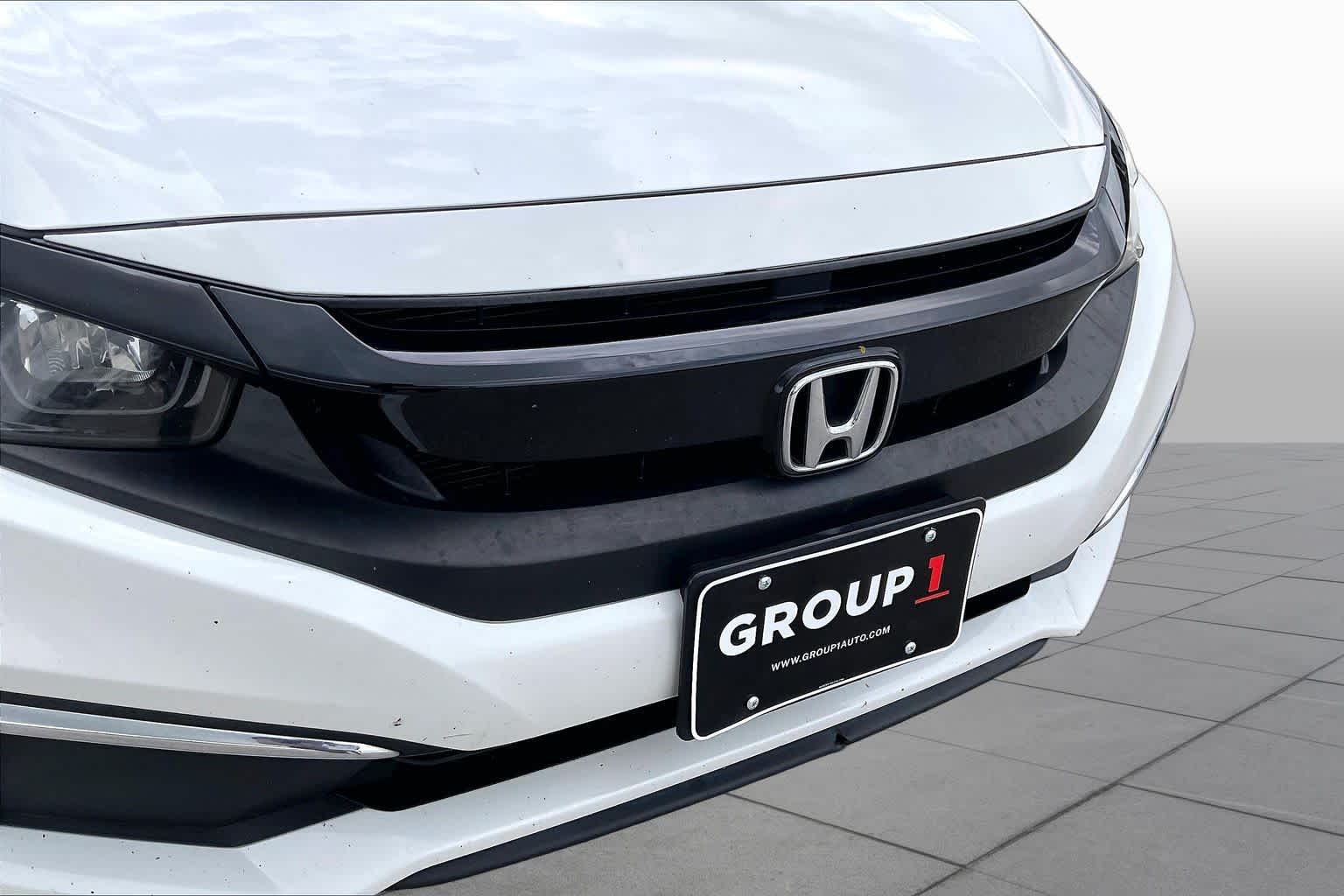 2021 Honda Civic Sedan EX-L Platinum White Pearl at Westside Kia