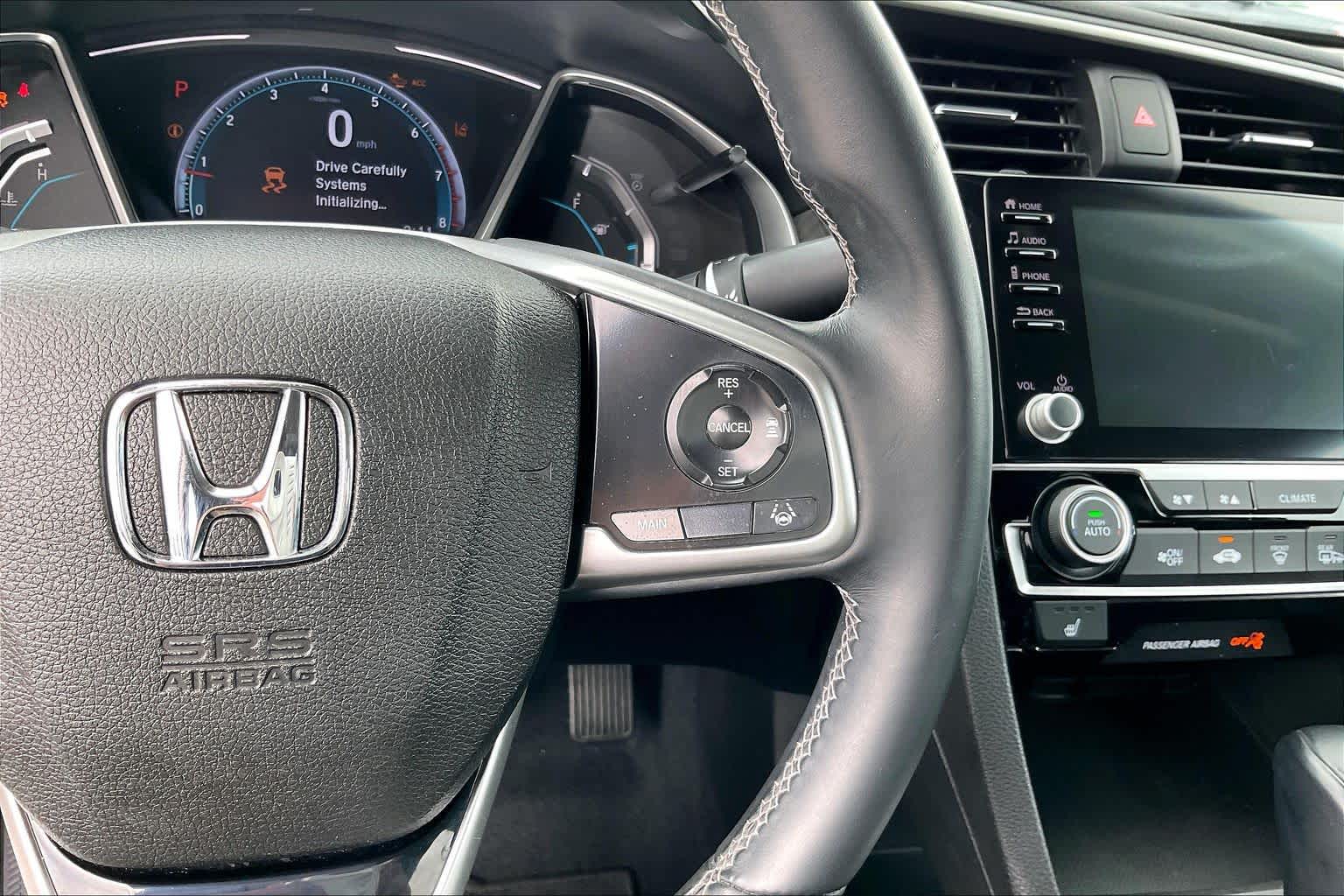 2021 Honda Civic Sedan EX-L Platinum White Pearl at Westside Kia