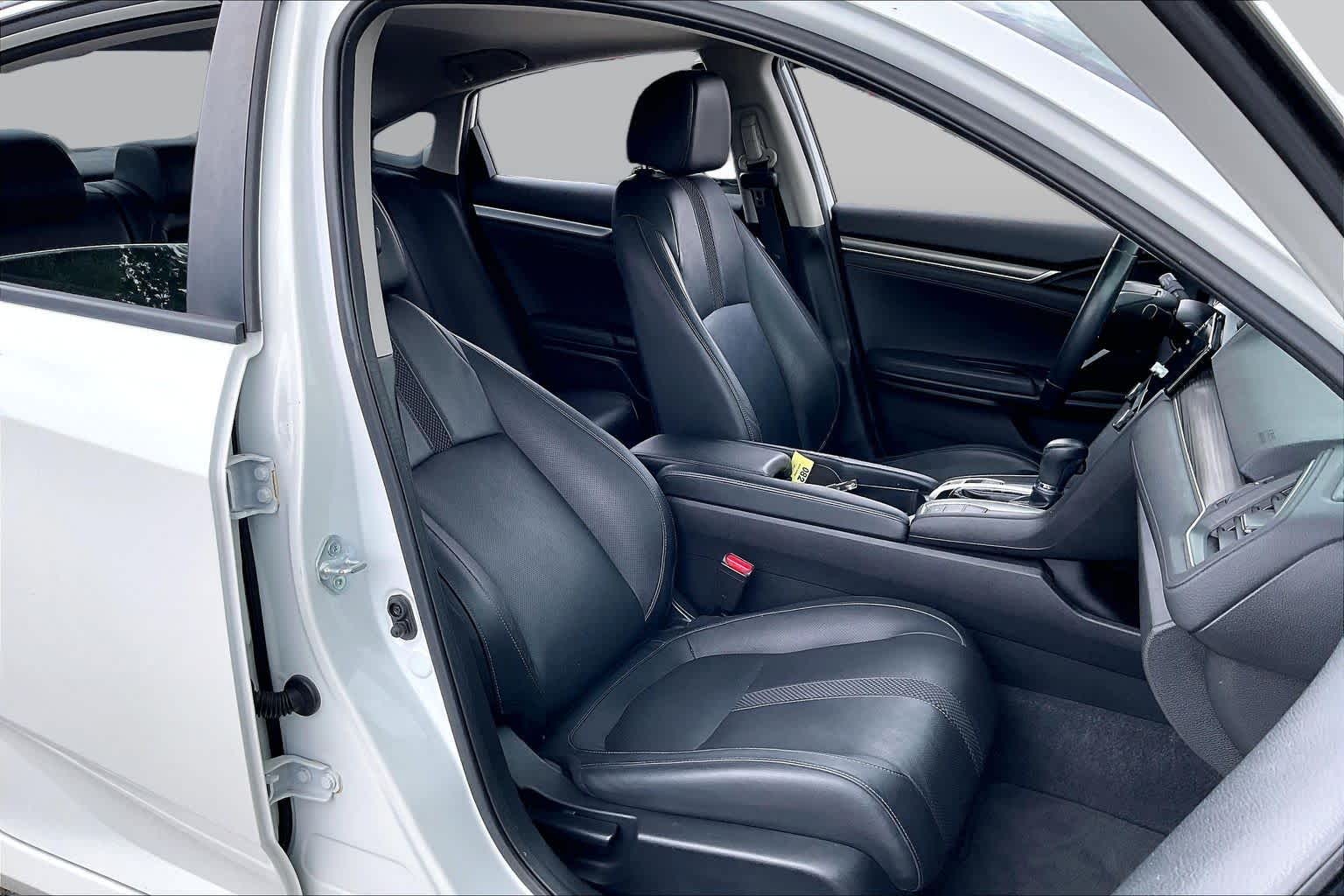 2021 Honda Civic Sedan EX-L Platinum White Pearl at Westside Kia