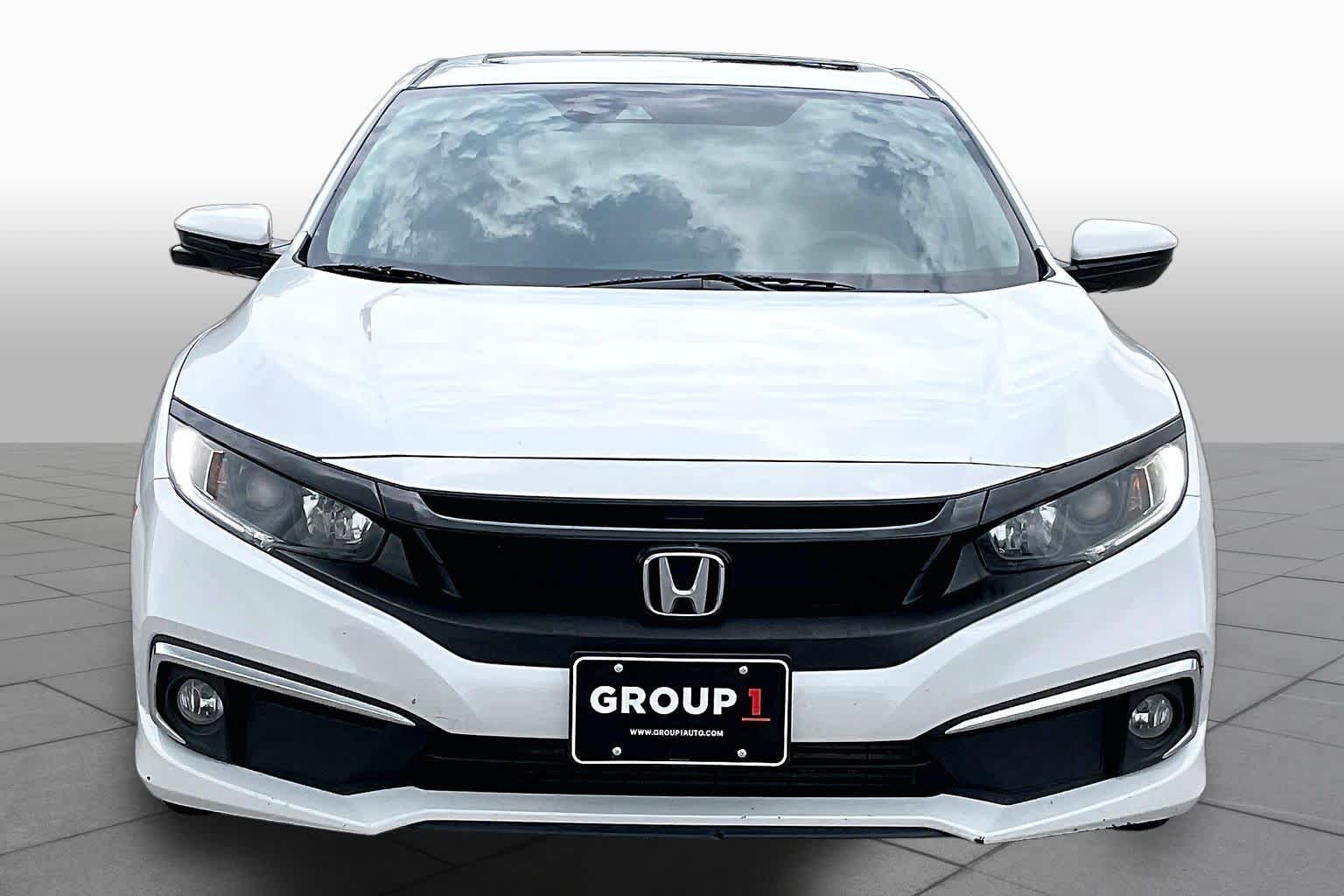 2021 Honda Civic Sedan EX-L Platinum White Pearl at Westside Kia