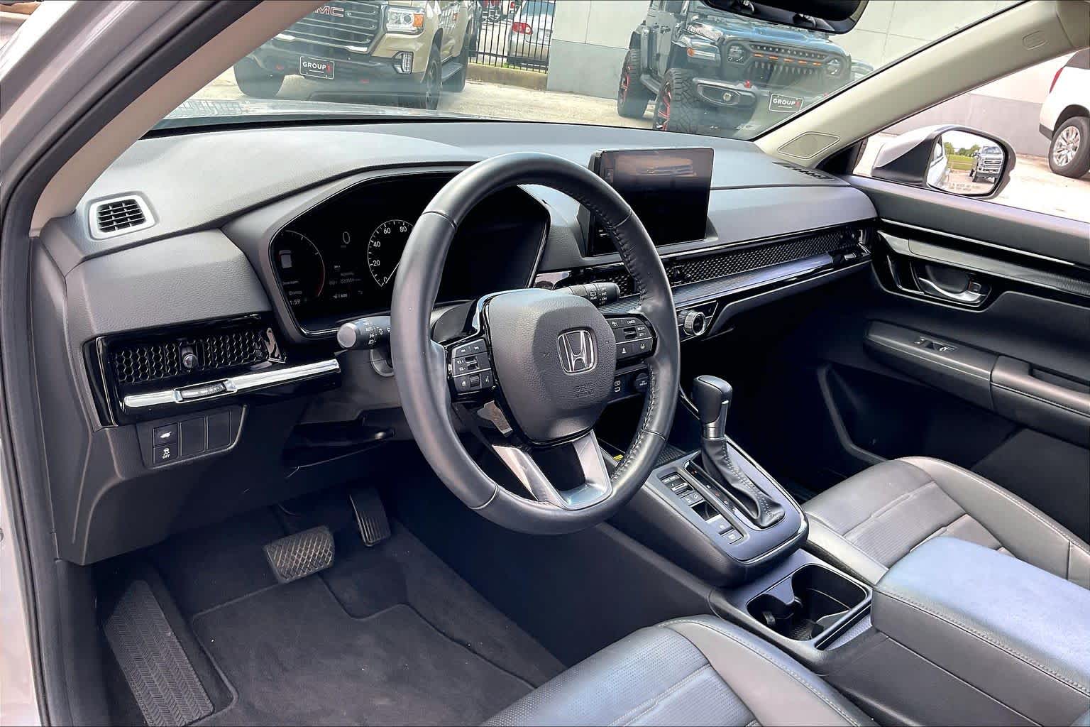 2023 Honda CR-V EX-L Lunar Silver Metallic at Tomball Chrysler Dodge Jeep Ram