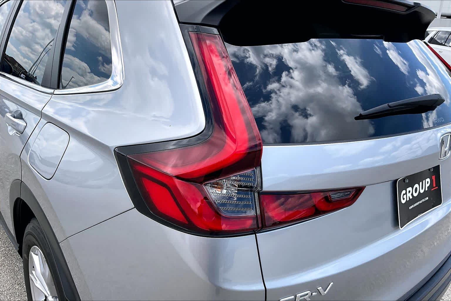 2023 Honda CR-V EX-L Lunar Silver Metallic at Tomball Chrysler Dodge Jeep Ram