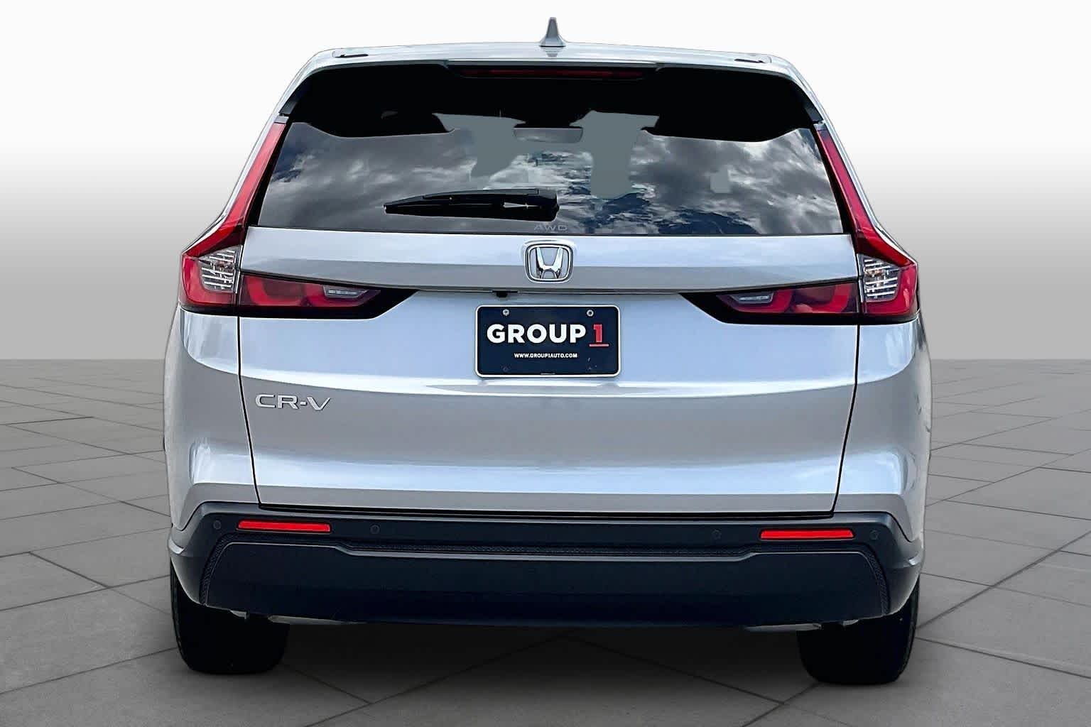 2023 Honda CR-V EX-L Lunar Silver Metallic at Tomball Chrysler Dodge Jeep Ram