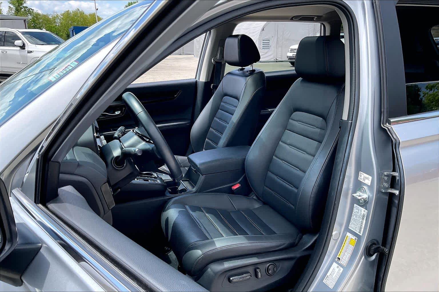 2023 Honda CR-V EX-L Lunar Silver Metallic at Tomball Chrysler Dodge Jeep Ram