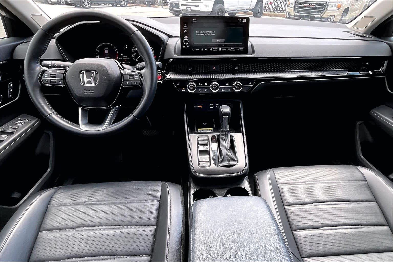 2023 Honda CR-V EX-L Lunar Silver Metallic at Tomball Chrysler Dodge Jeep Ram