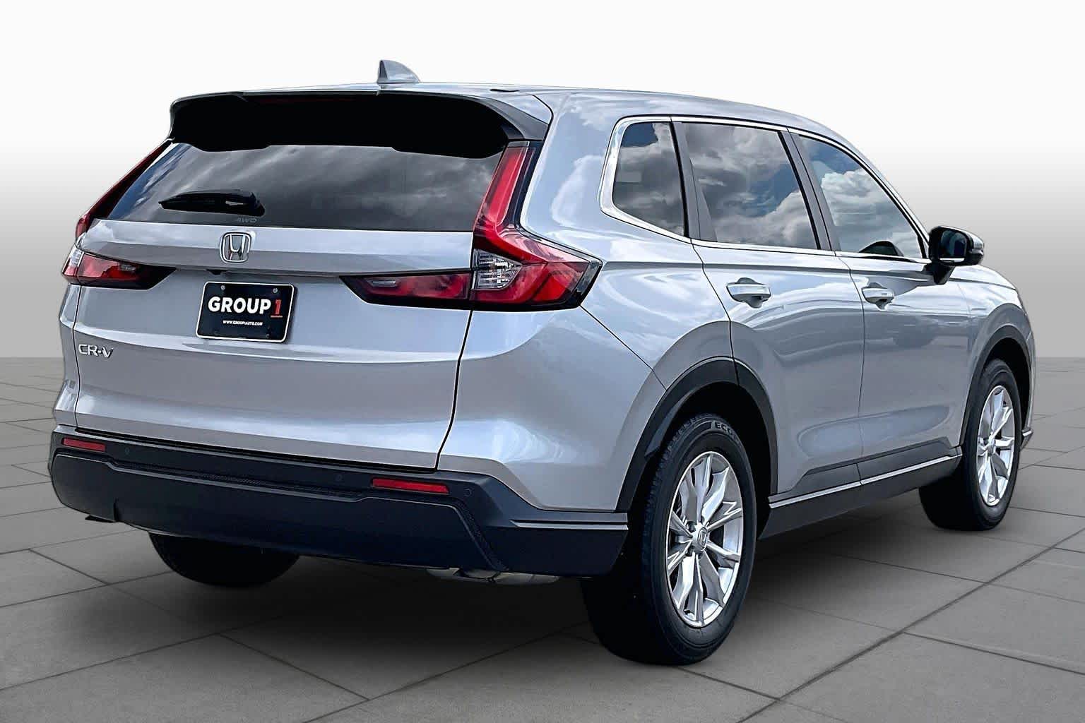 2023 Honda CR-V EX-L Lunar Silver Metallic at Tomball Chrysler Dodge Jeep Ram