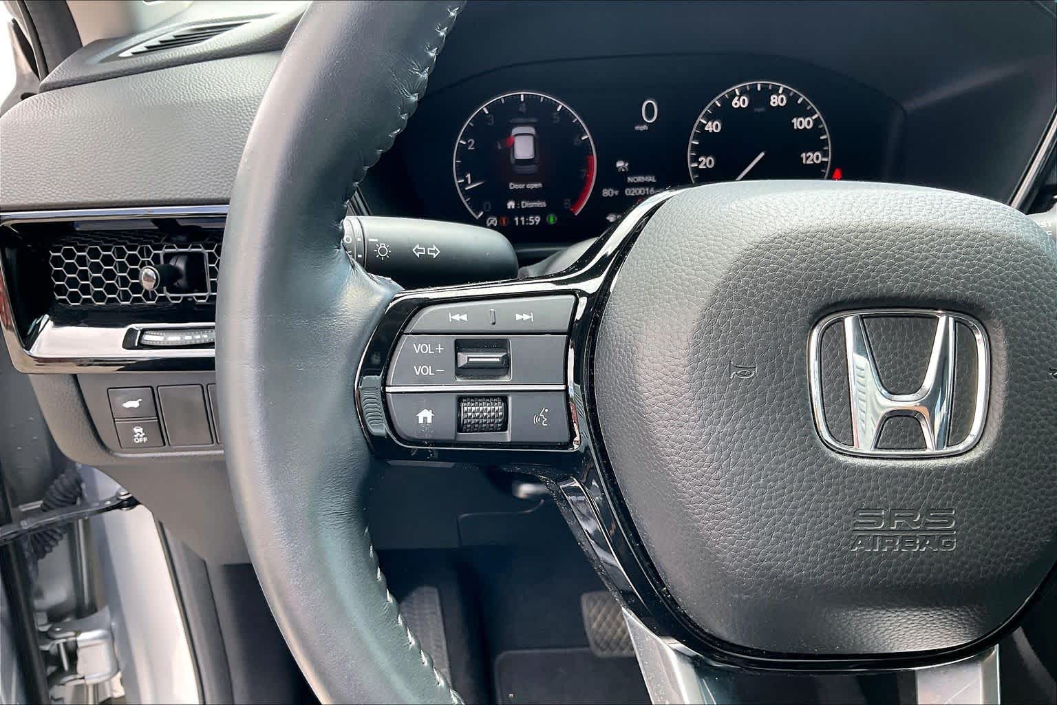 2023 Honda CR-V EX-L Lunar Silver Metallic at Tomball Chrysler Dodge Jeep Ram